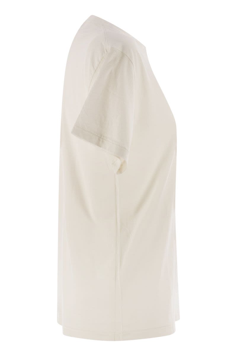 POLO RALPH LAUREN Cotton Polo Bear T-Shirt with Embroidered Detailing