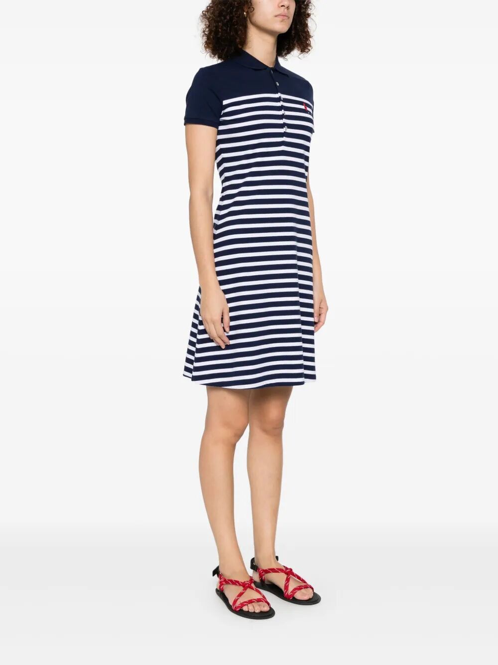 POLO RALPH LAUREN Short Sleeve Day Mini Dress