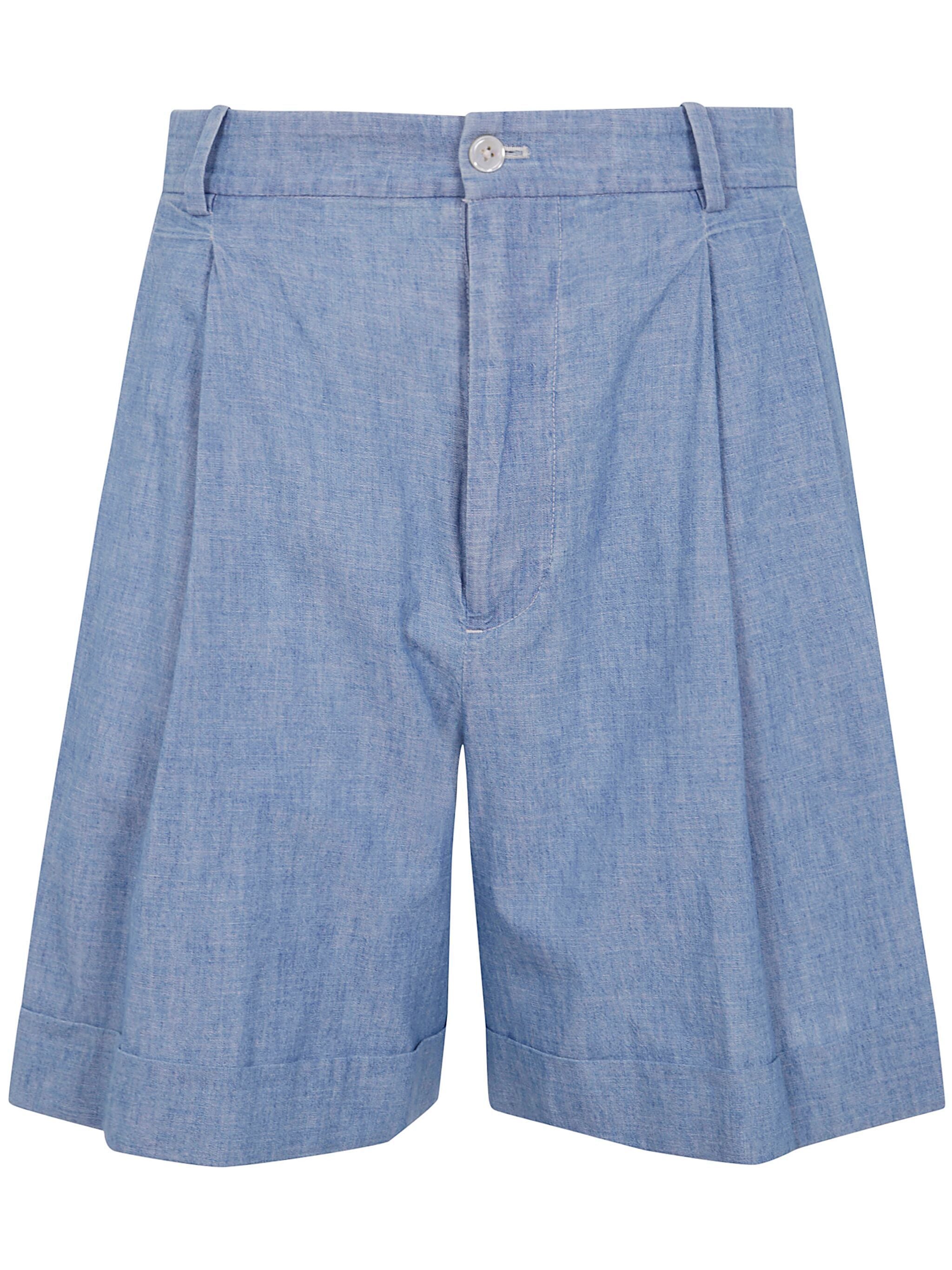 POLO RALPH LAUREN Pleated Bermuda Pants for Women - SS25