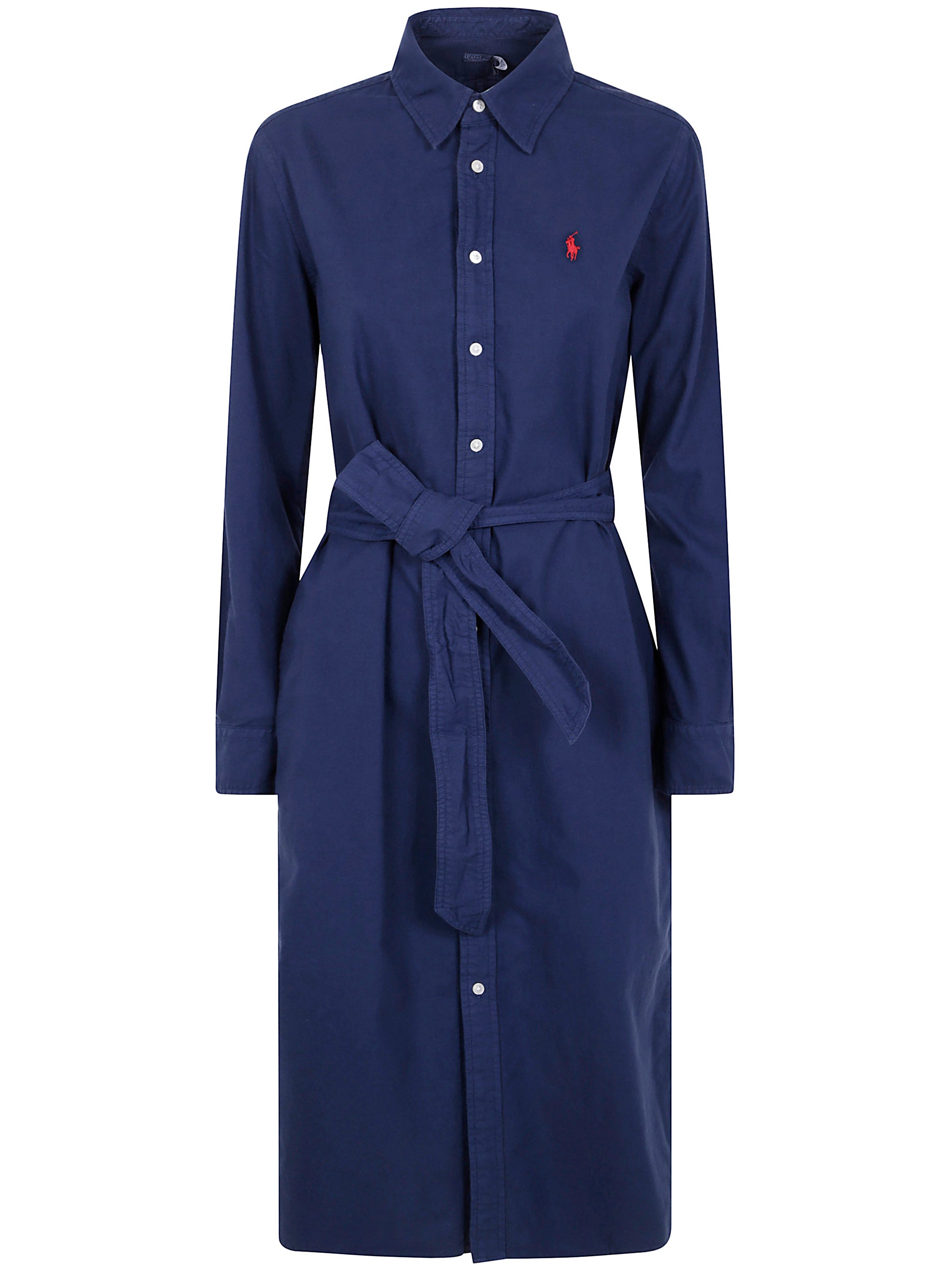 POLO RALPH LAUREN Long Sleeve Day Dress