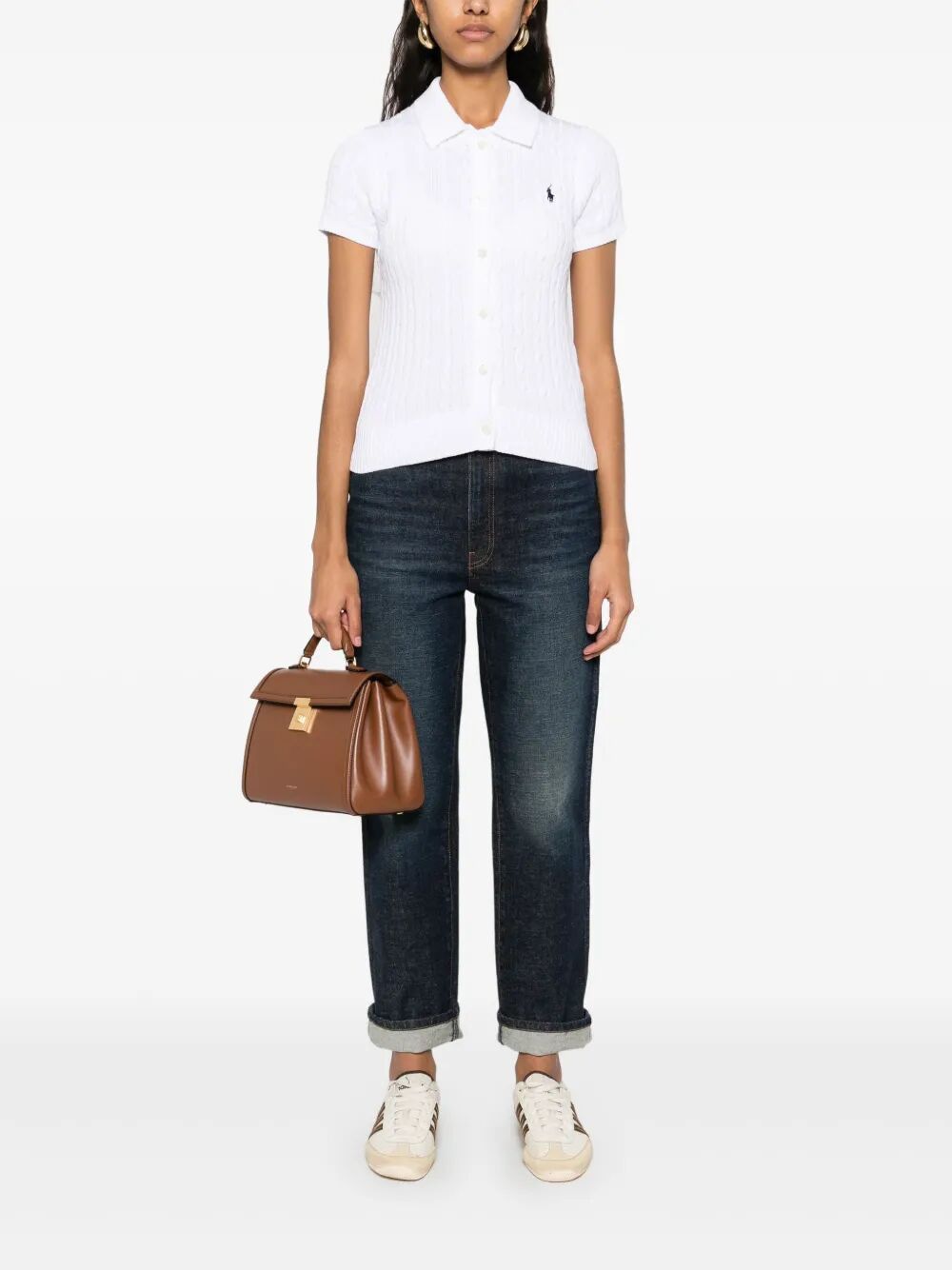 POLO RALPH LAUREN Short Sleeve Cardigan