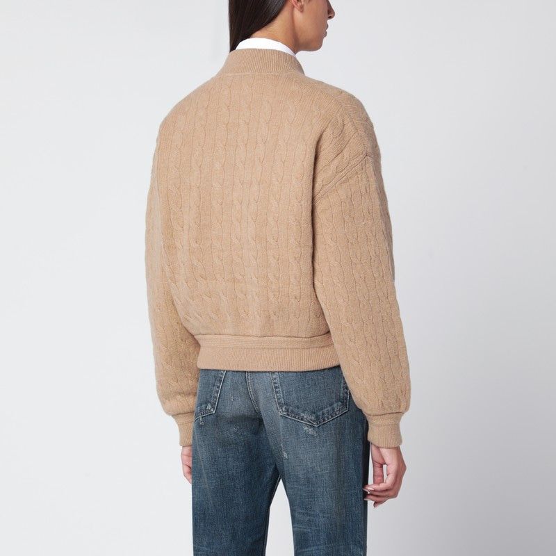 POLO RALPH LAUREN Relaxed Fit Wool and Cashmere Bomber Jacket