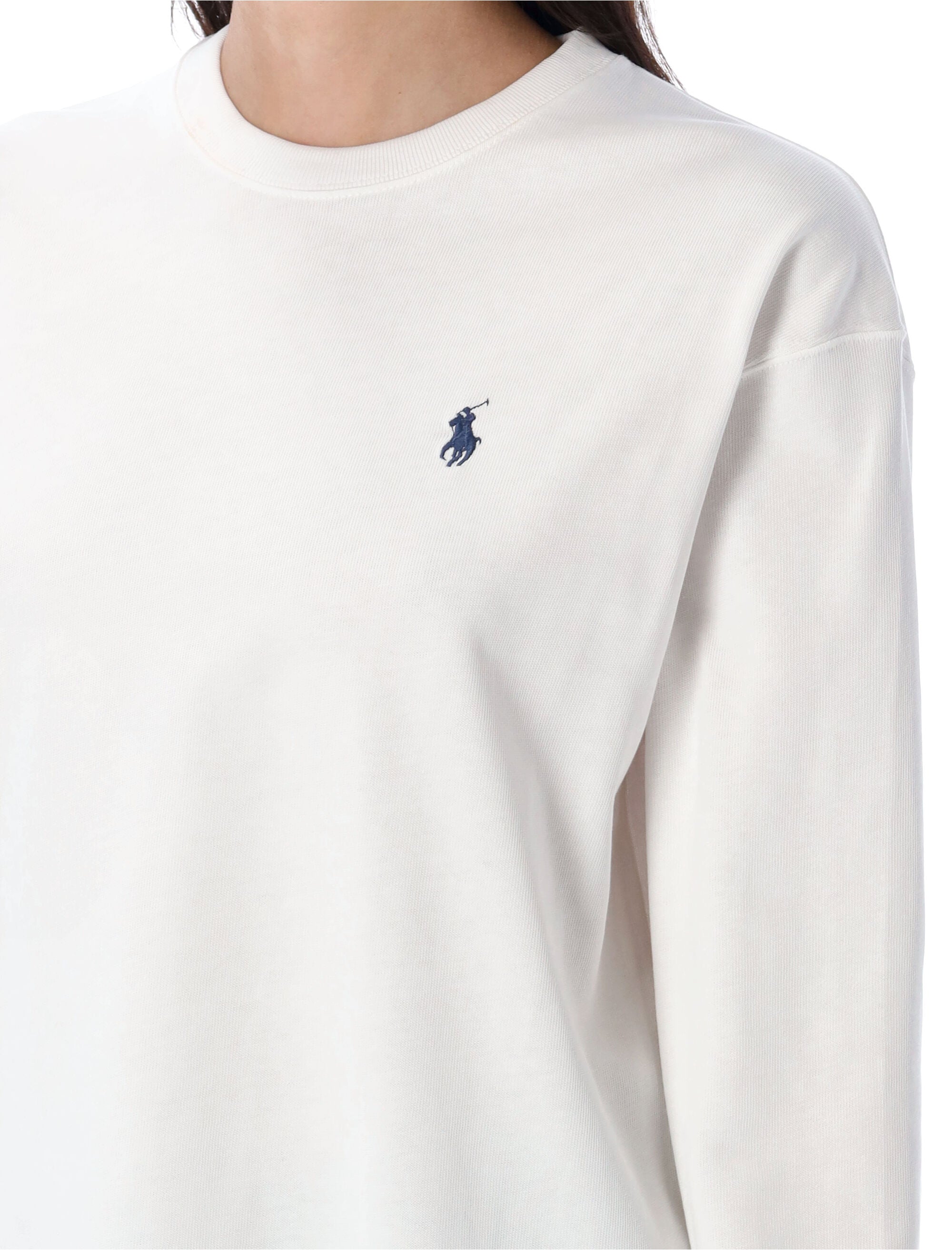 POLO RALPH LAUREN Long Sleeve Cotton T-Shirt for Women