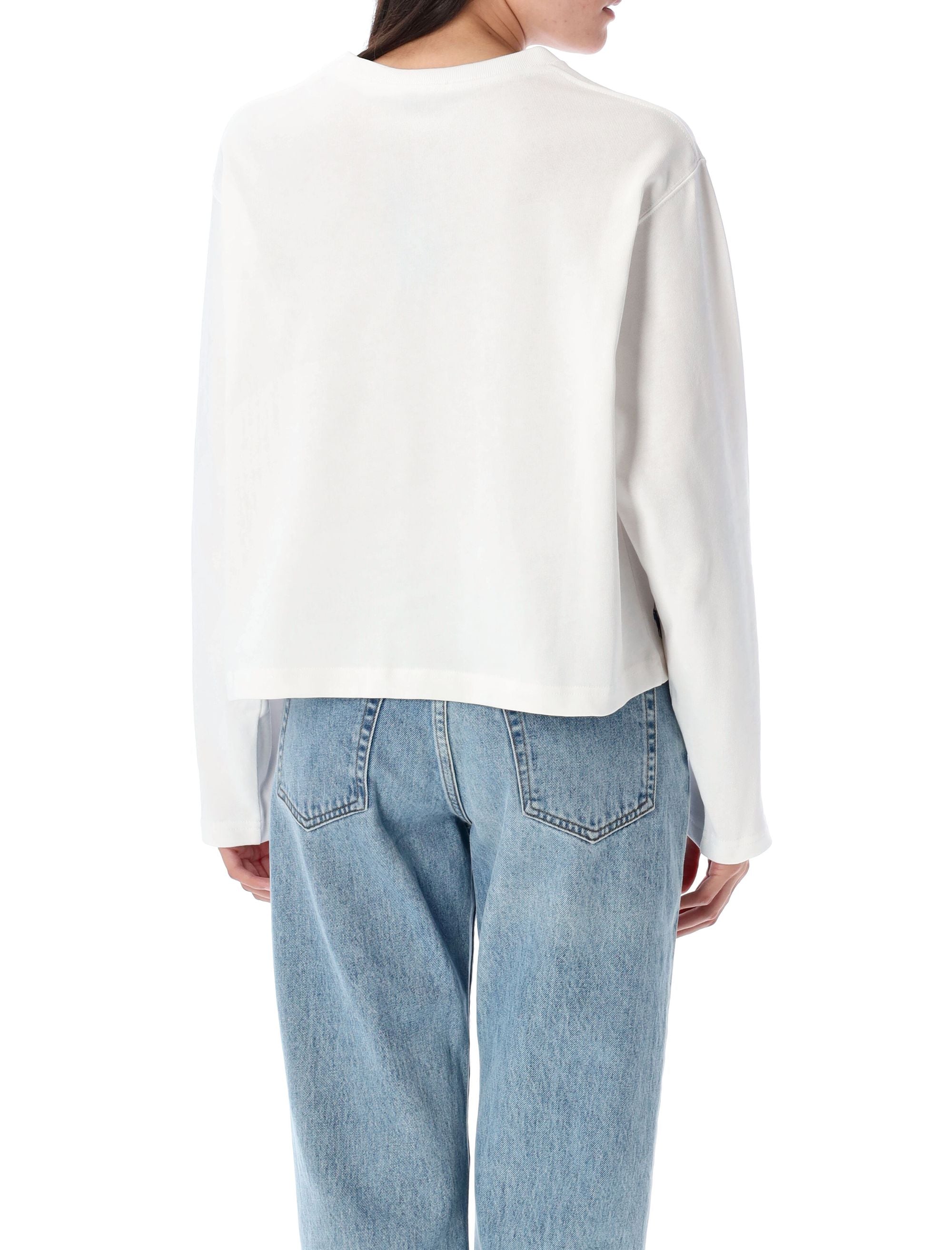 POLO RALPH LAUREN Women's Shrunken Fit Long Sleeve T-Shirt