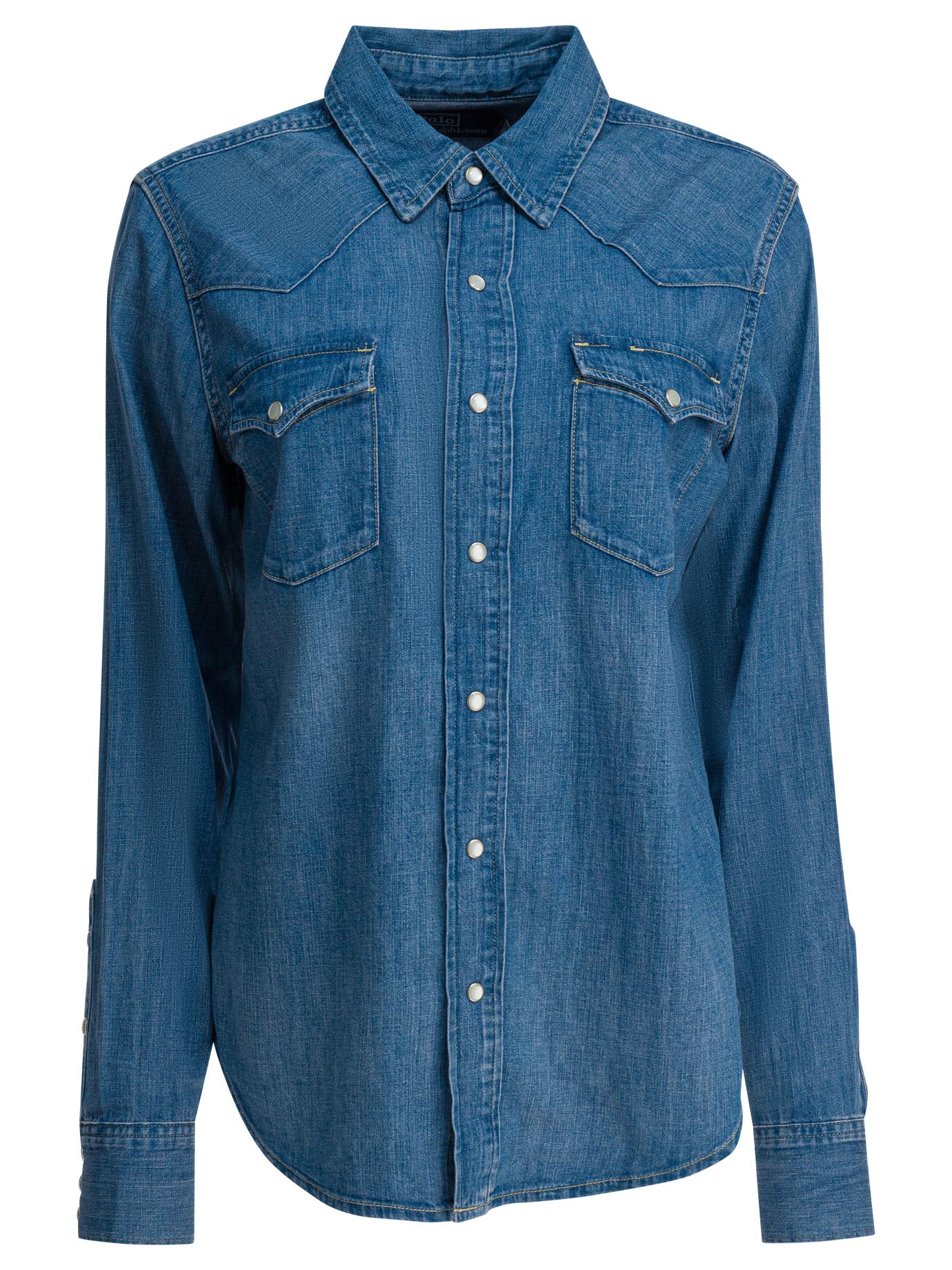POLO RALPH LAUREN Western Denim Shirt - Regular Fit, Long Sleeves