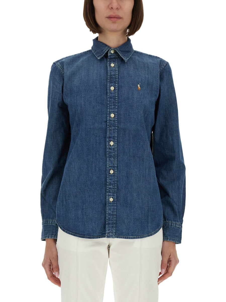 POLO RALPH LAUREN Classic Women's Button-Up Shirt - FW25 Edition