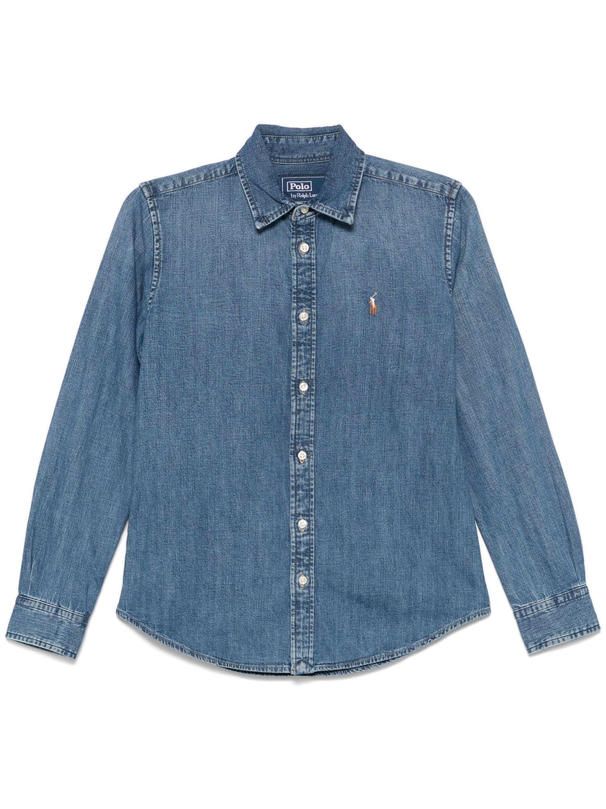 POLO RALPH LAUREN Embroidered Logo Shirt for Women