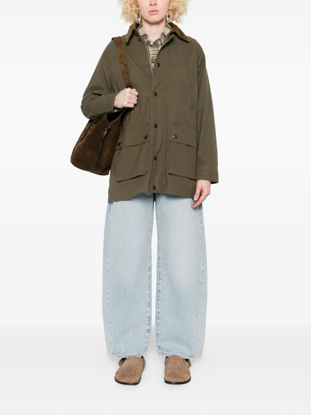 POLO RALPH LAUREN Corduroy Collar Flap-Pocket Jacket