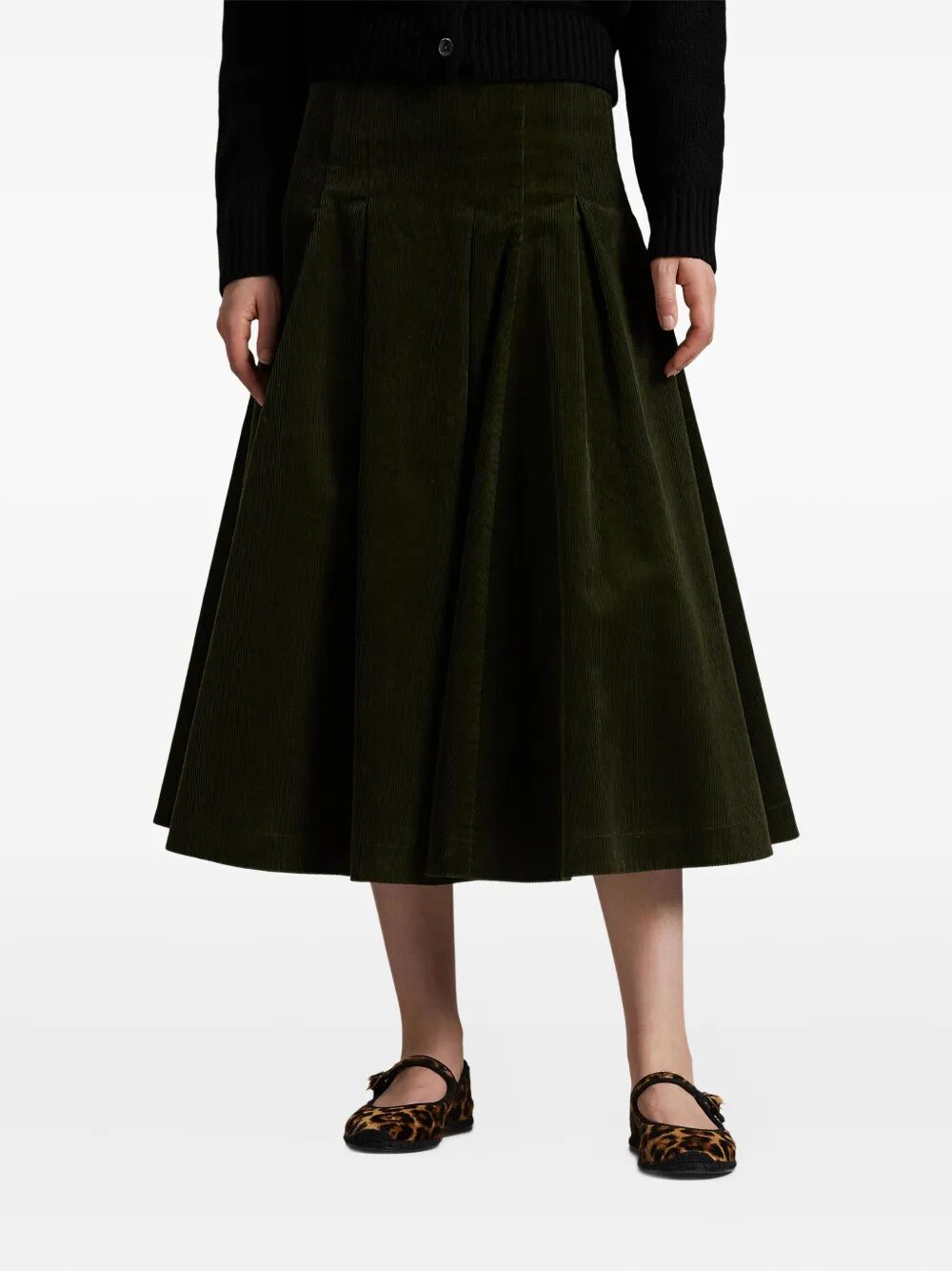 POLO RALPH LAUREN Woven A-Line Mini Skirt