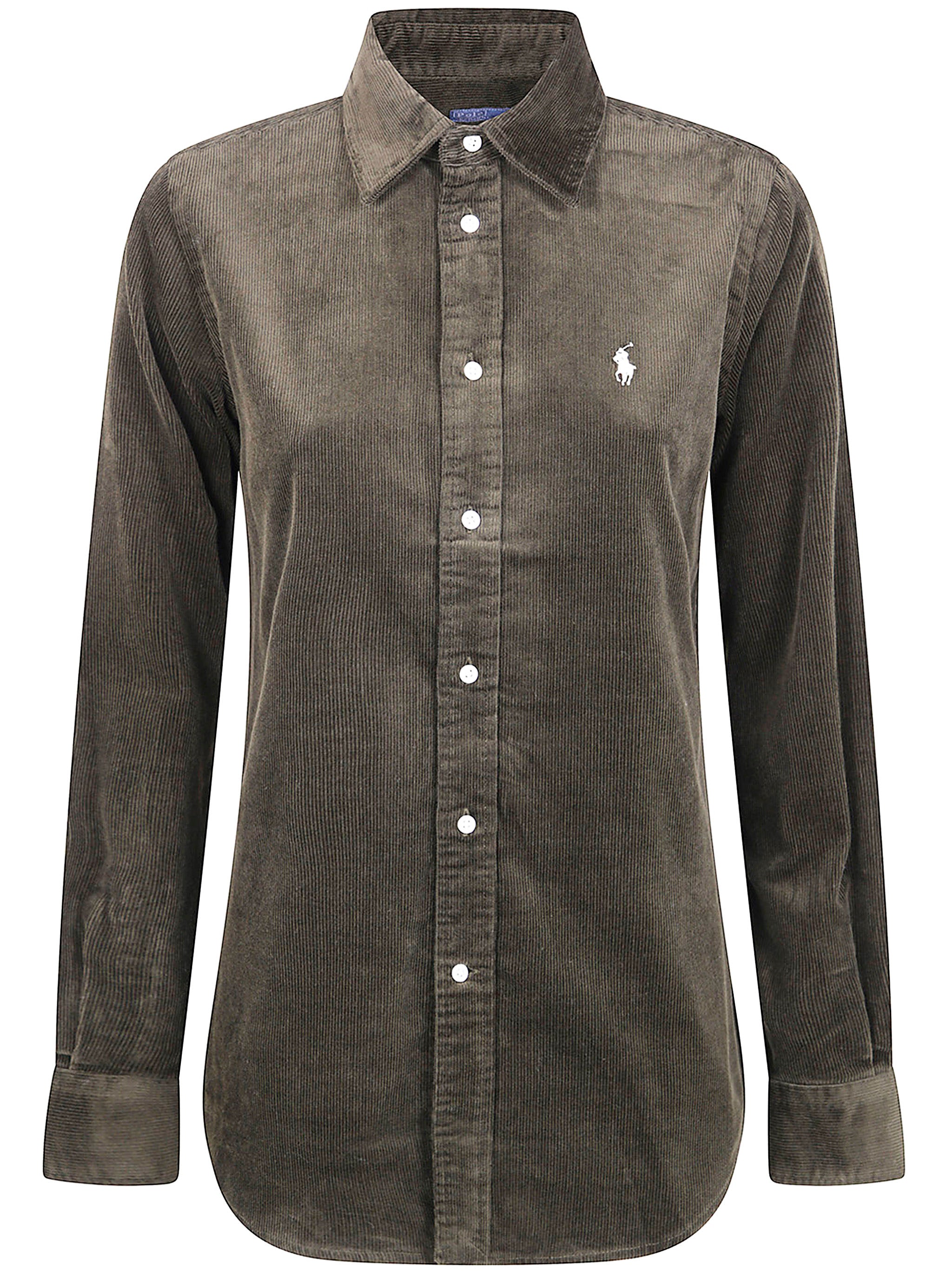 POLO RALPH LAUREN Woven Sport Shirt - 10 Wale Corduroy for Women