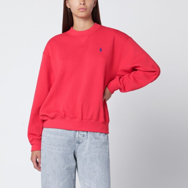POLO RALPH LAUREN Cotton-Blend Crewneck Sweatshirt - FW25