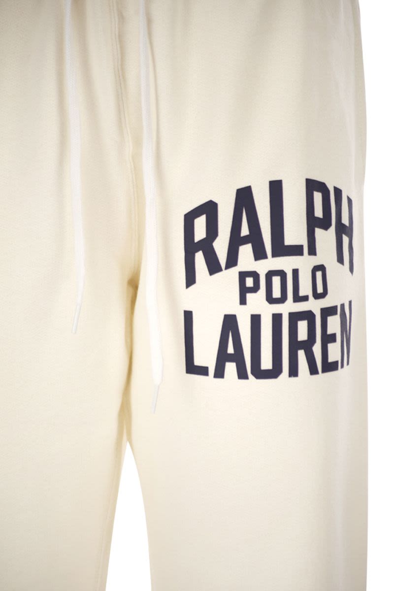 POLO RALPH LAUREN Comfort Fit Cotton Sweatpants with Logo