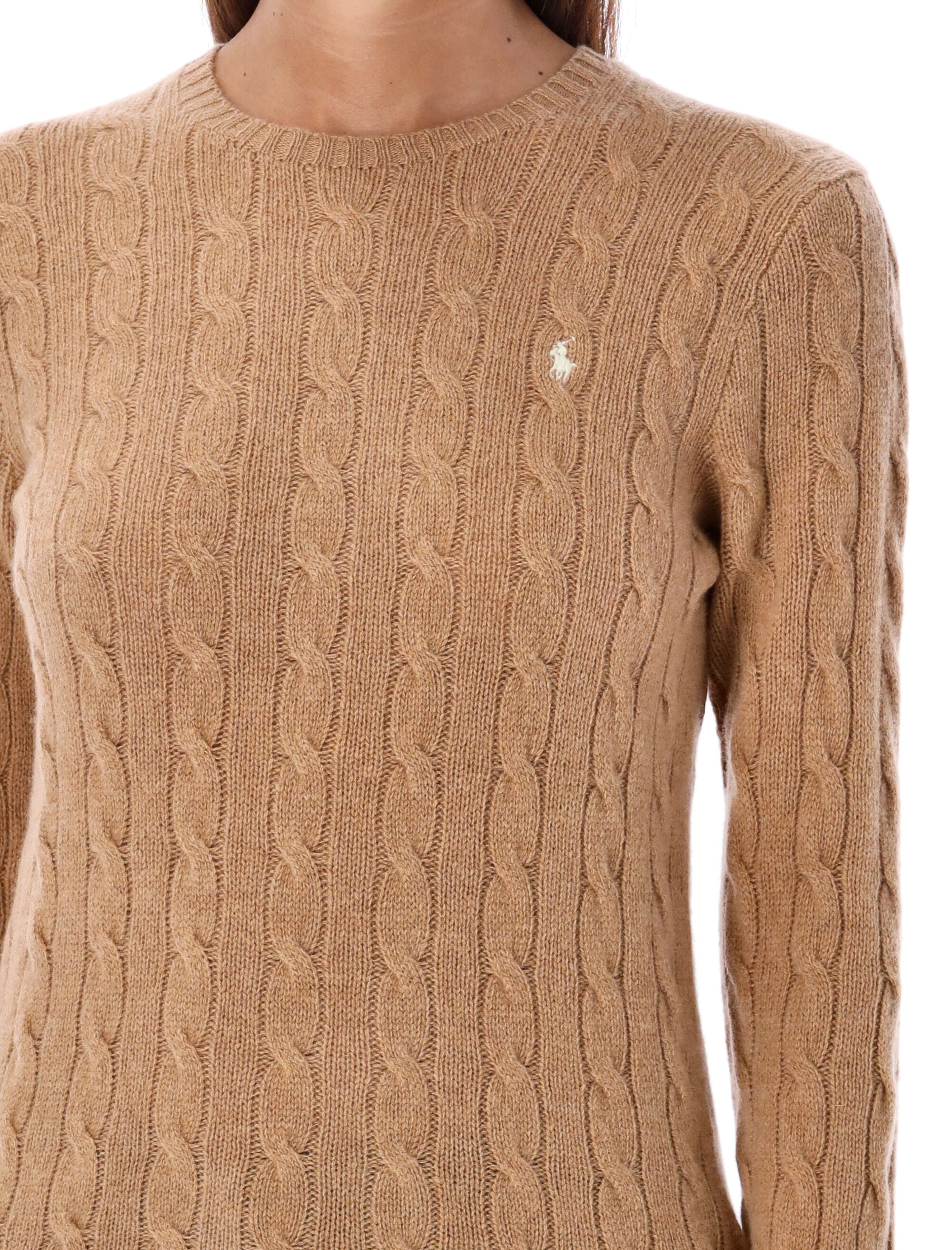 POLO RALPH LAUREN Women's Cable Knit Jumper - Size S