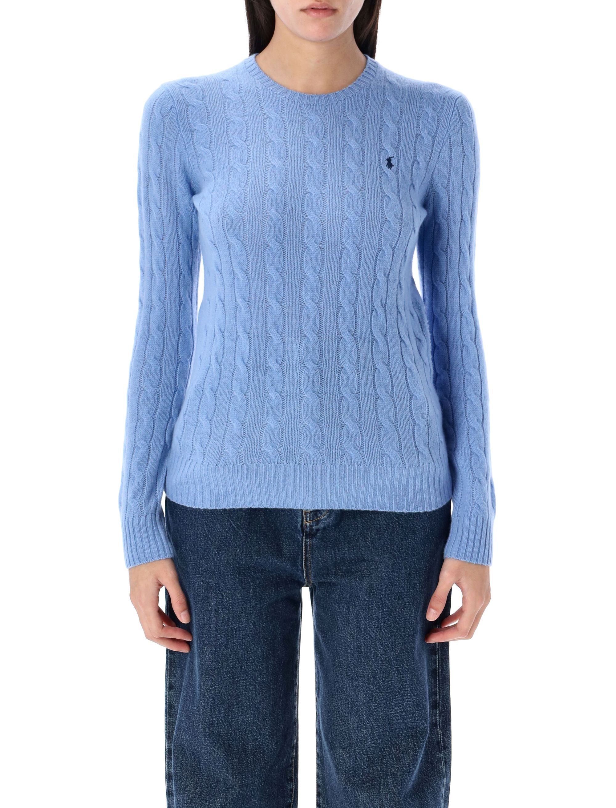 POLO RALPH LAUREN Plaited Wool and Cashmere Slim-Fit Crew-Neck Sweater