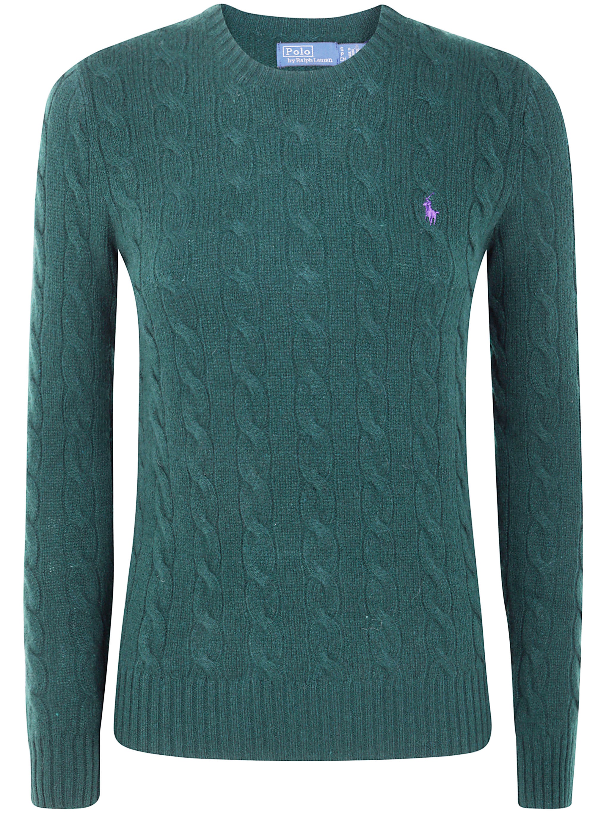 POLO RALPH LAUREN Elegant Cable Knit Sweater for Women