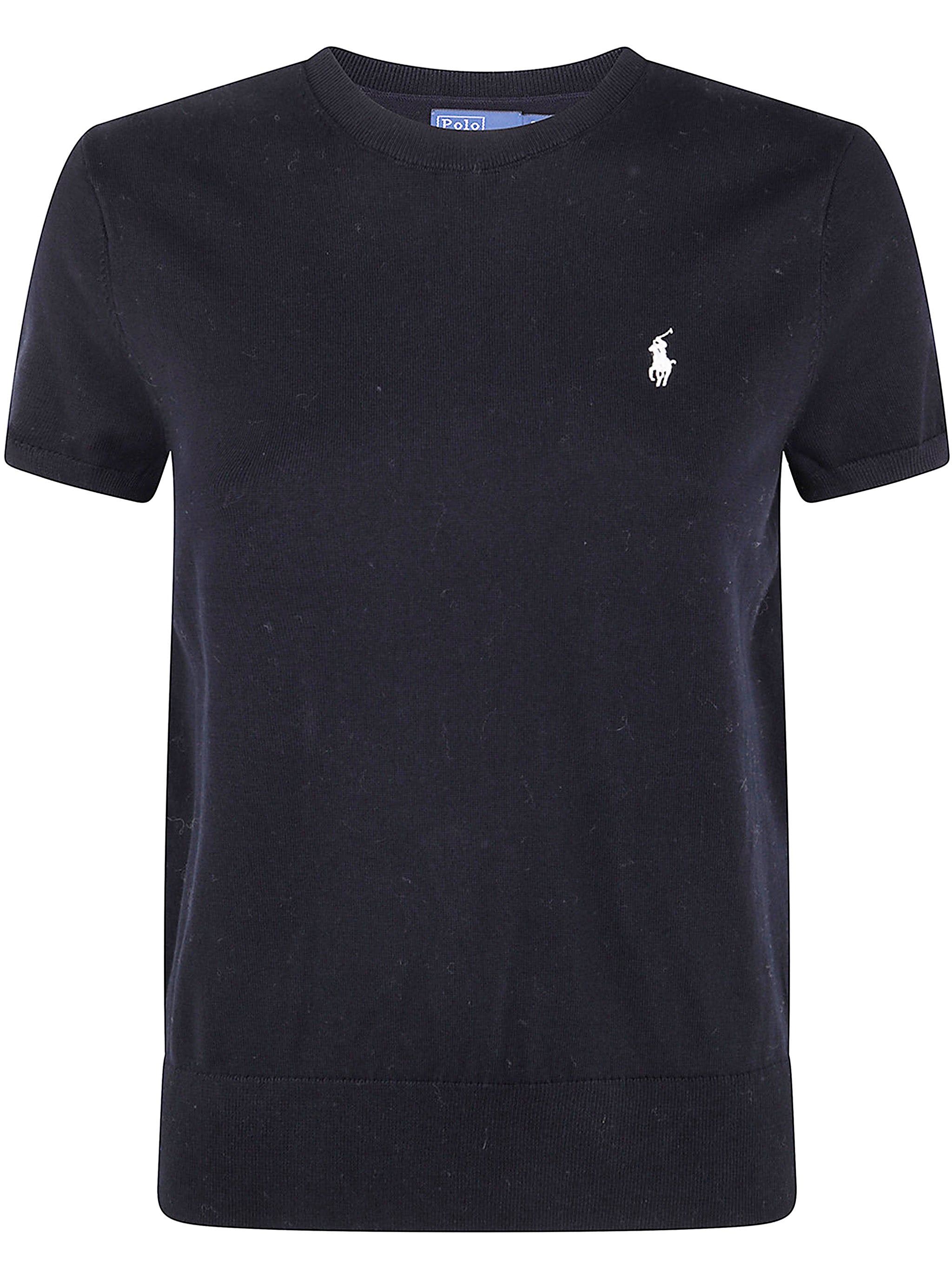 POLO RALPH LAUREN Women's Short Sleeve Sweater Pullover