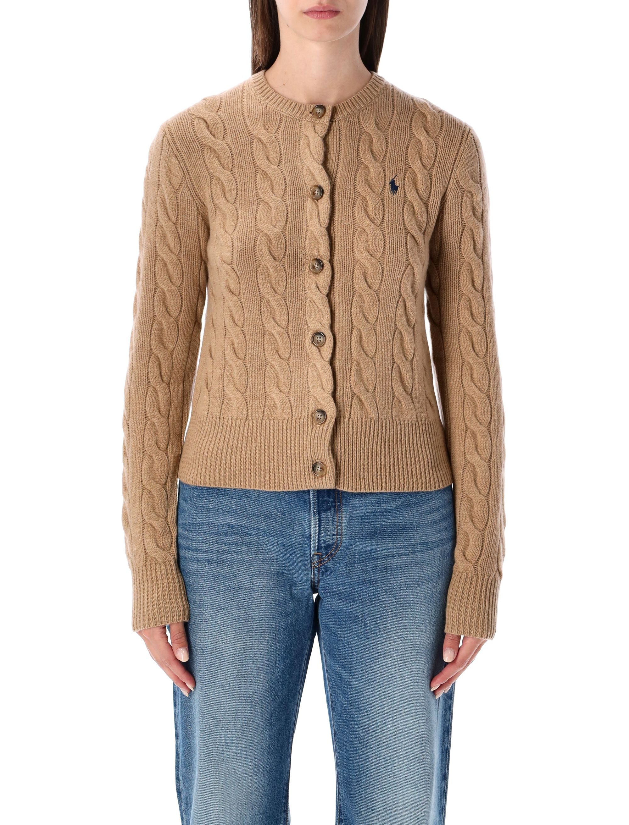 POLO RALPH LAUREN Women's Round Neck Sweater Cardigan