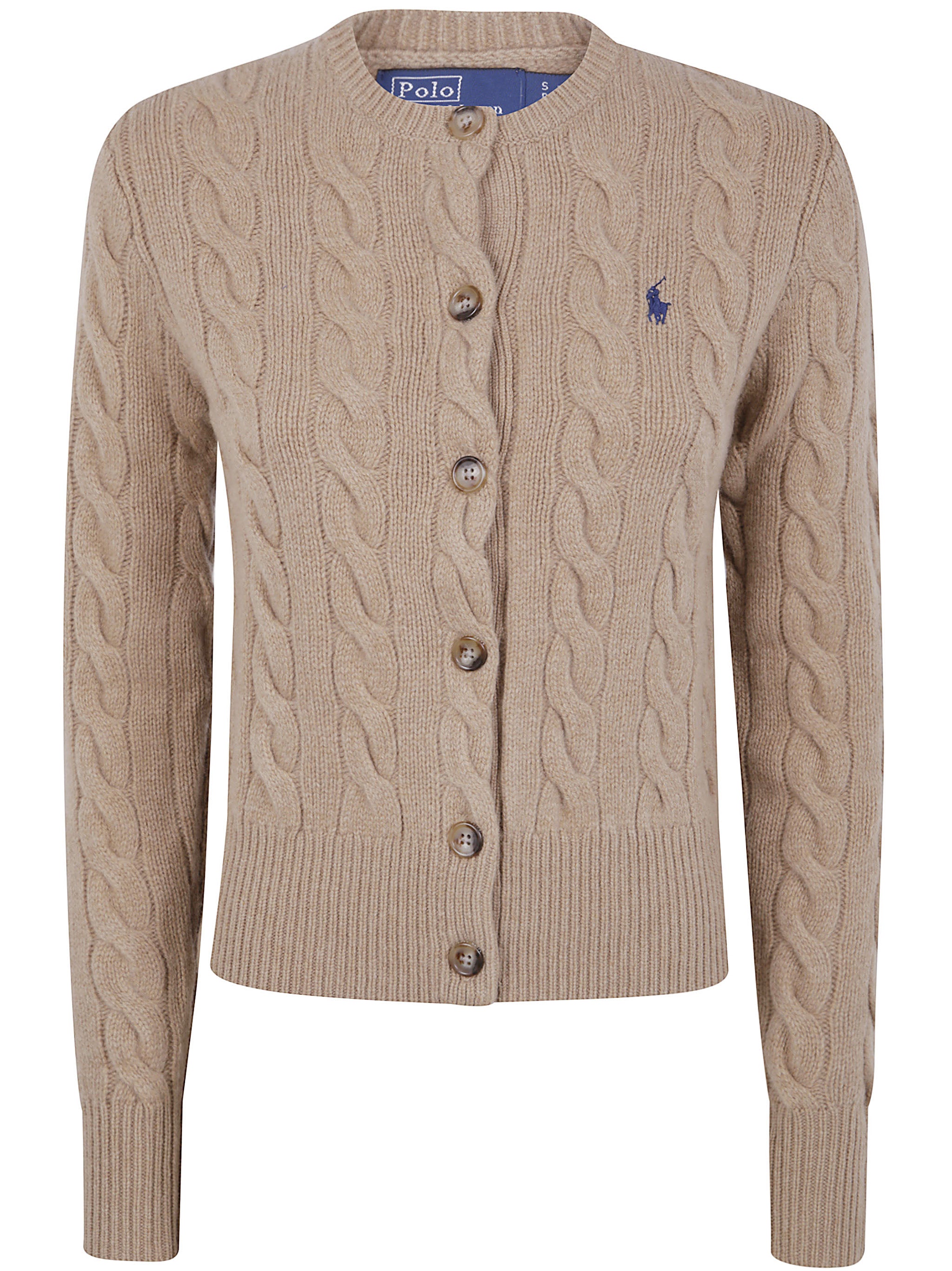 POLO RALPH LAUREN Women's Round Neck Sweater Cardigan