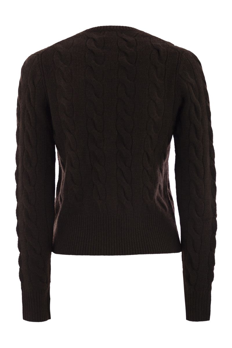 POLO RALPH LAUREN Round Neck Sweater Cardigan for Women