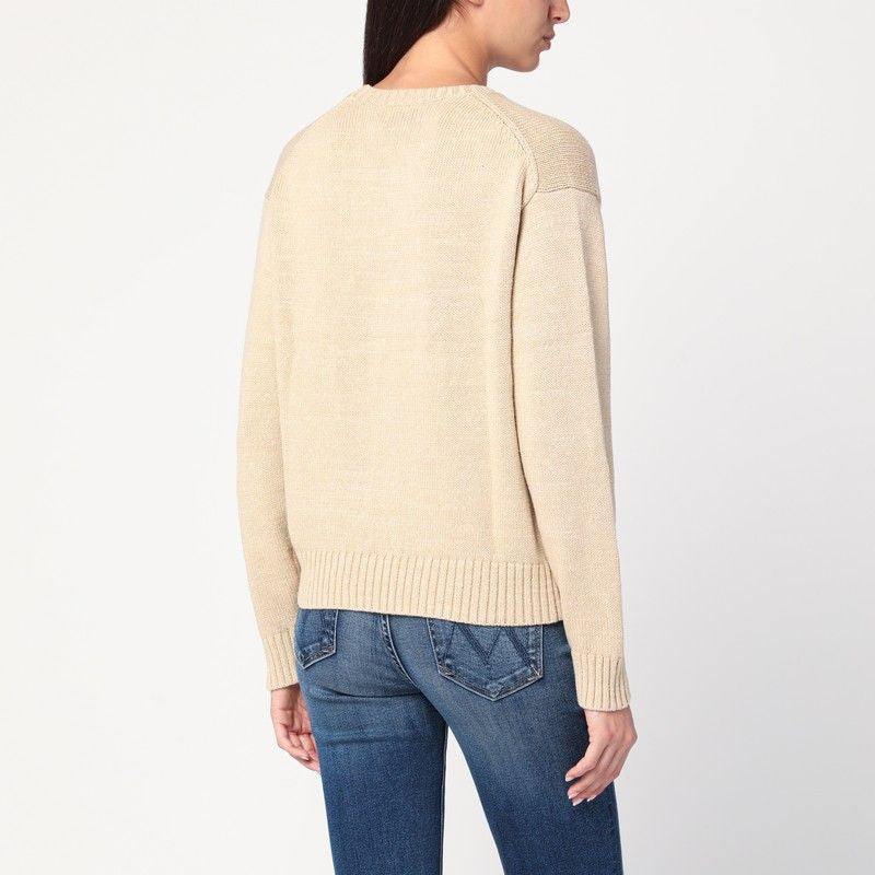 POLO RALPH LAUREN Cotton Polo Bear Crew Neck Sweater