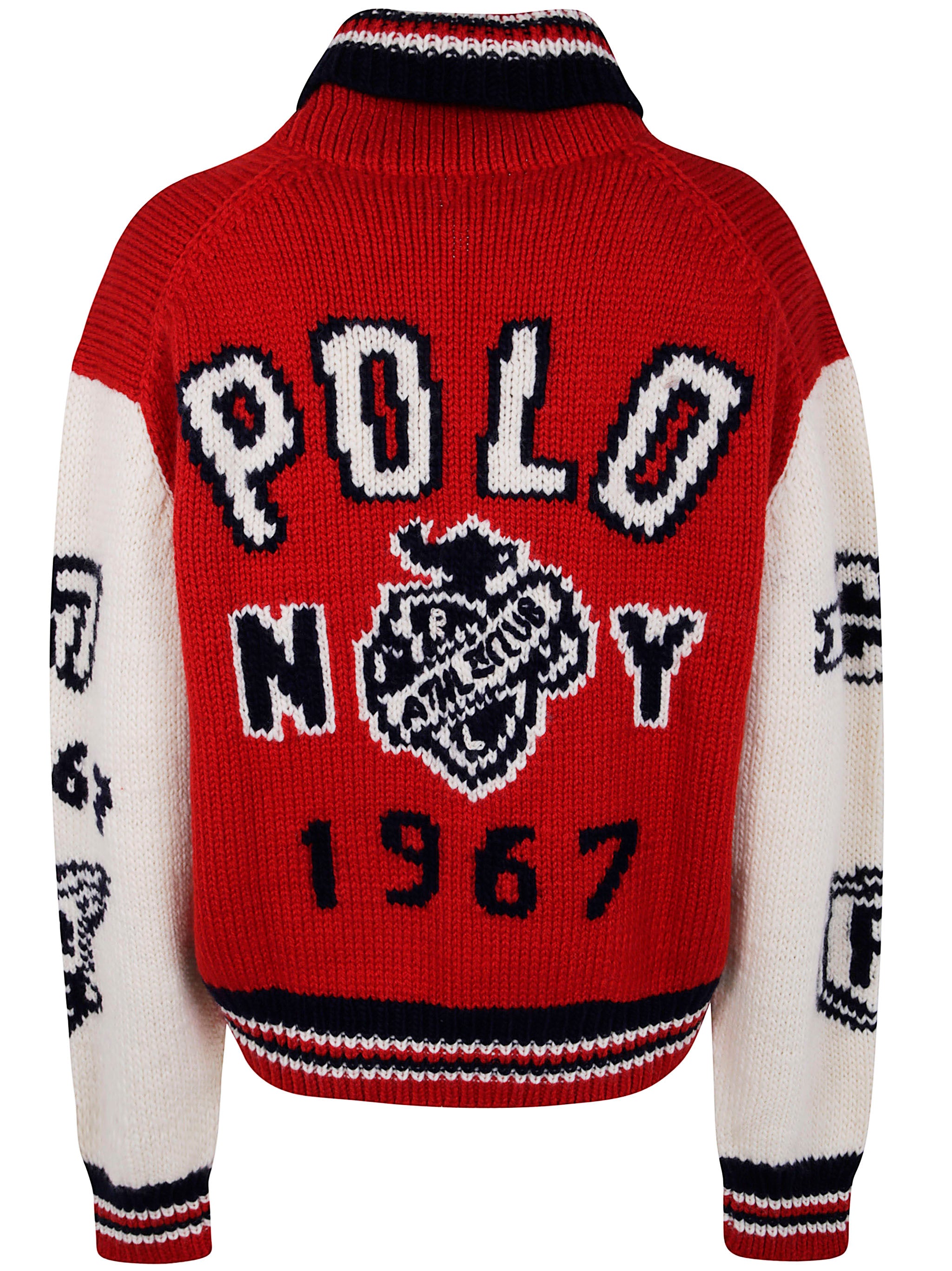 POLO RALPH LAUREN Women's Sweater Cardigan Bomber Knit