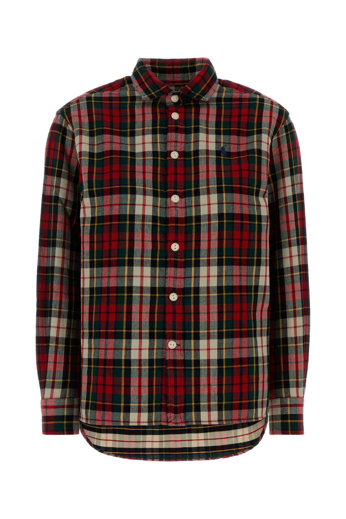 POLO RALPH LAUREN Checked Flannel Shirt for Women - FW25
