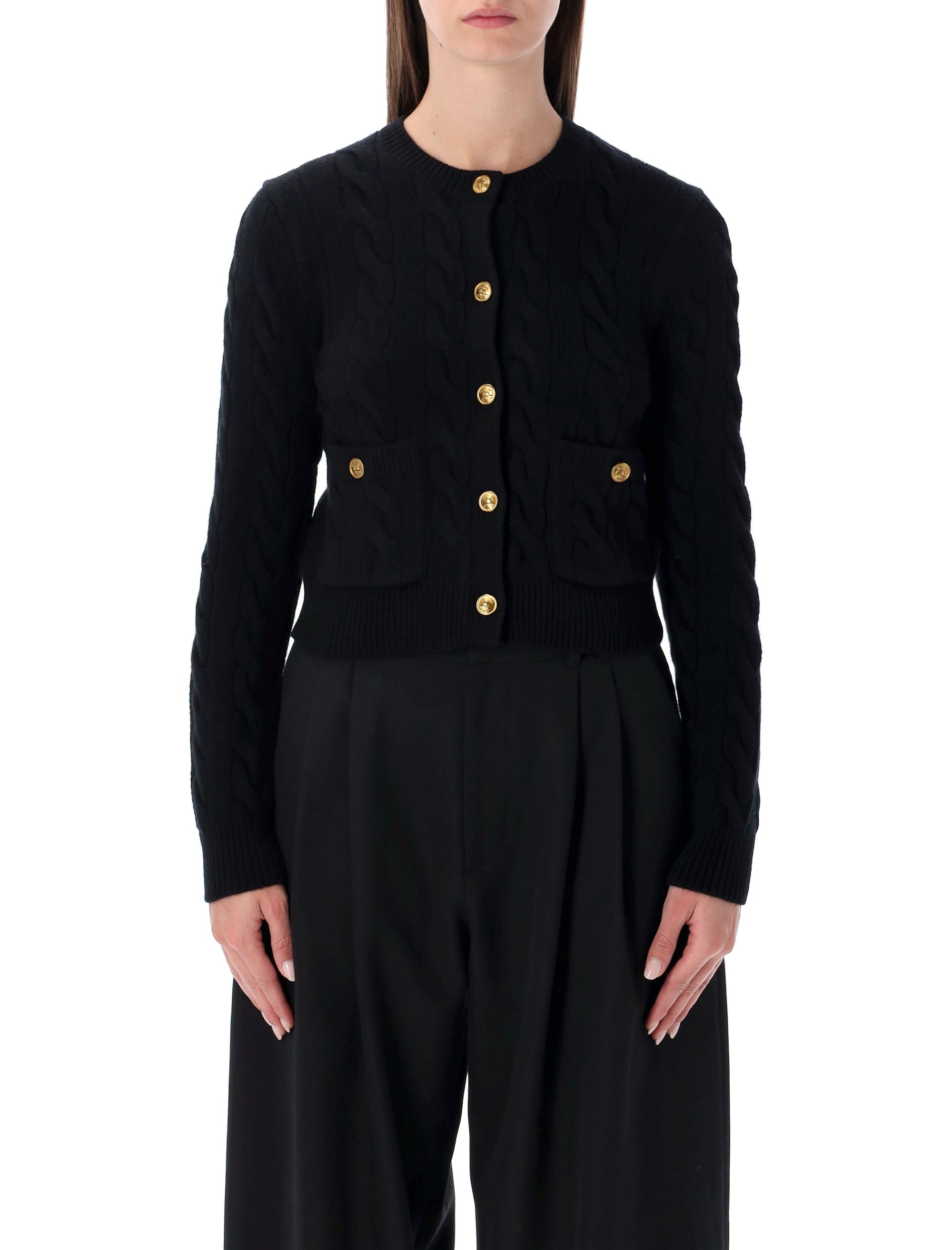 POLO RALPH LAUREN Cropped Wool and Cashmere Cardigan - Women's