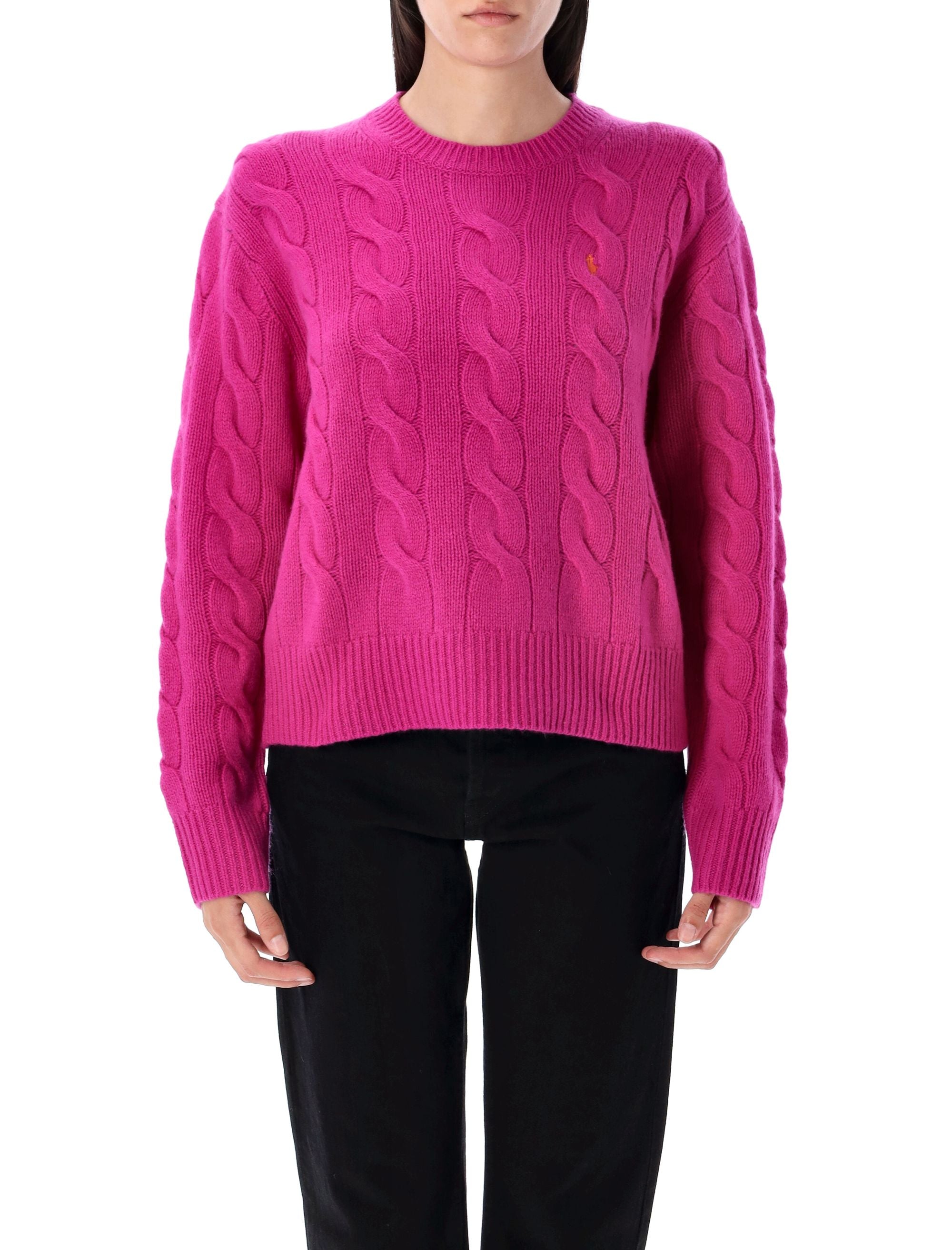 POLO RALPH LAUREN Cable-Knit Wool and Cashmere Jumper - Size S