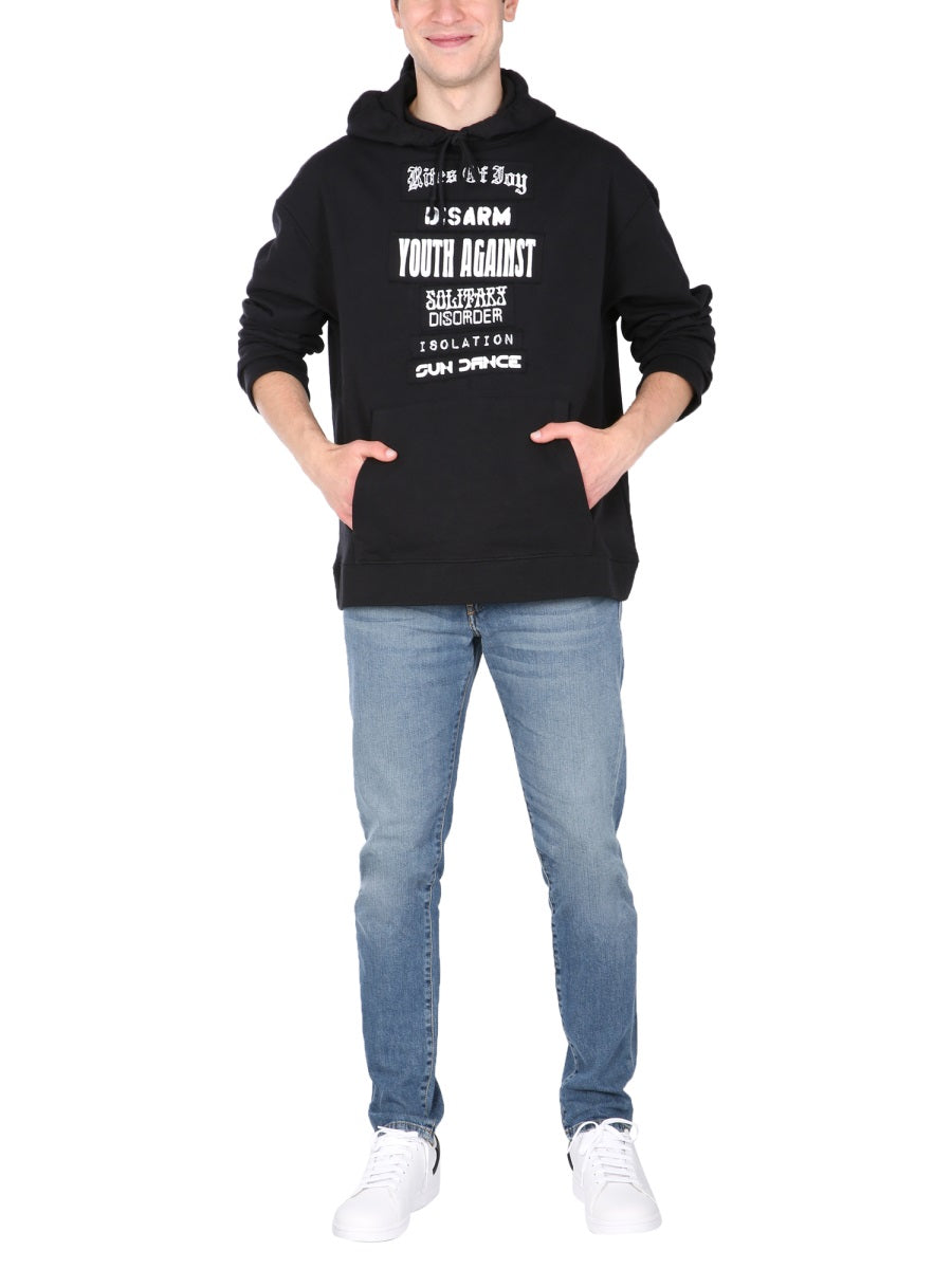 RAF SIMONS Essential Drawstring Hoodie for Men