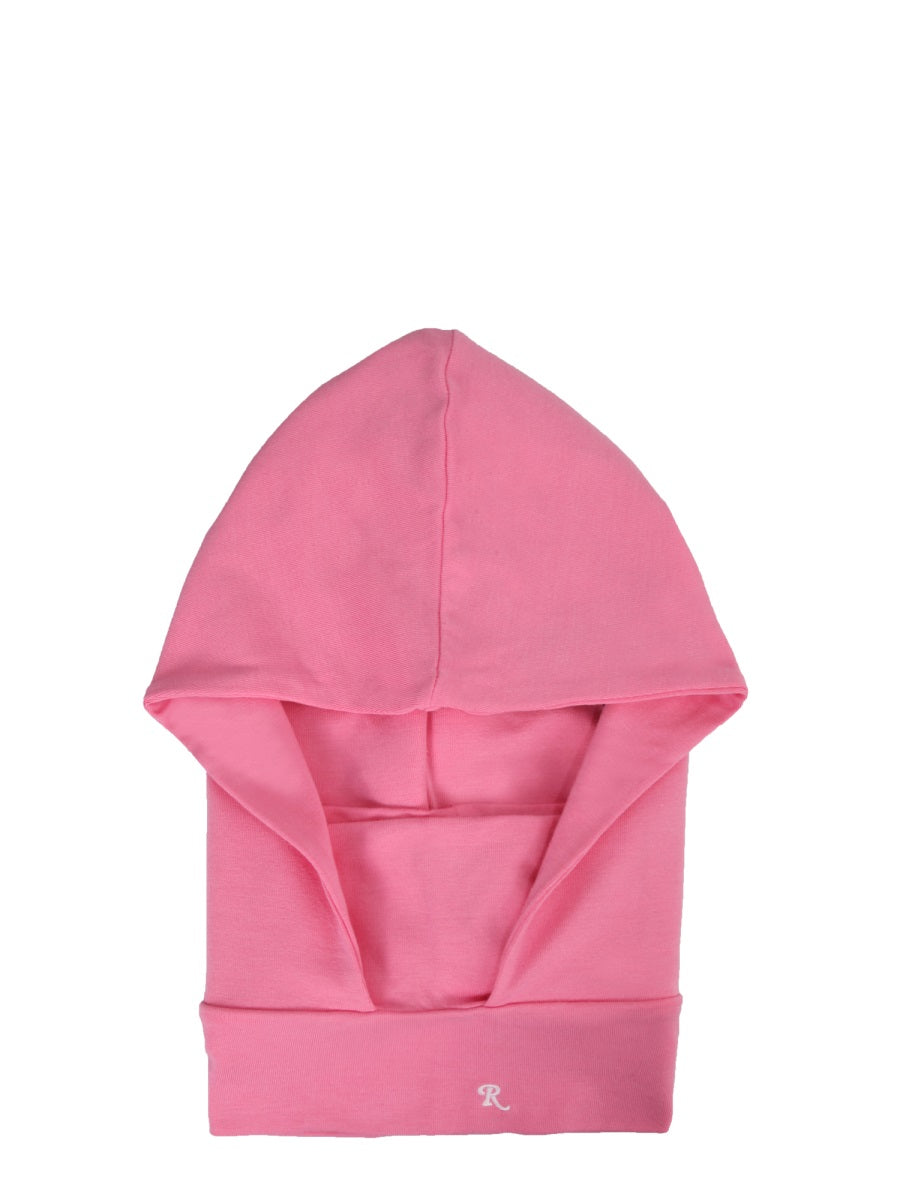 RAF SIMONS Women's Micromodal Hood with Front Embroidery
