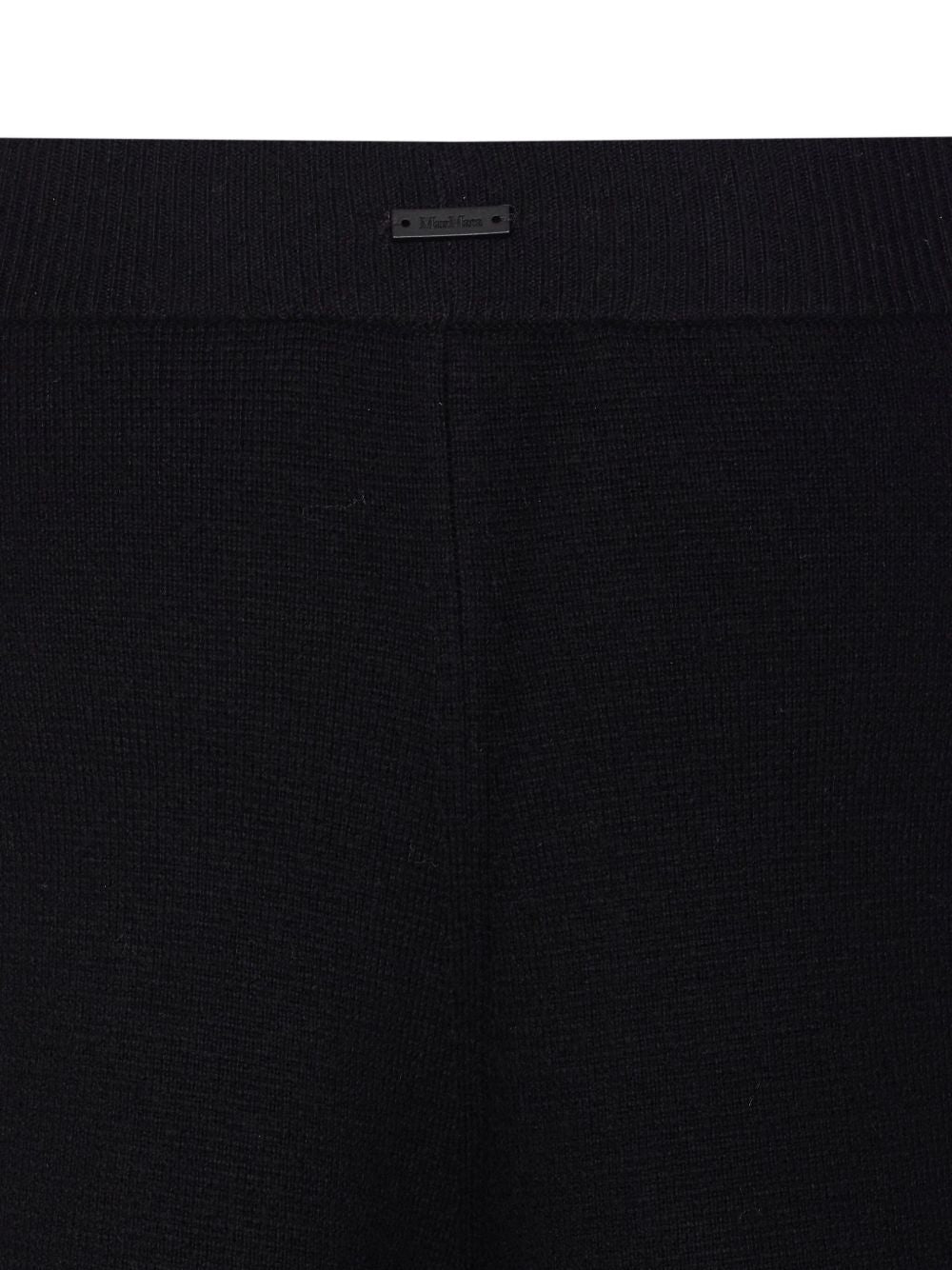 MAX MARA Wide Leg Cashmere Wool Trousers