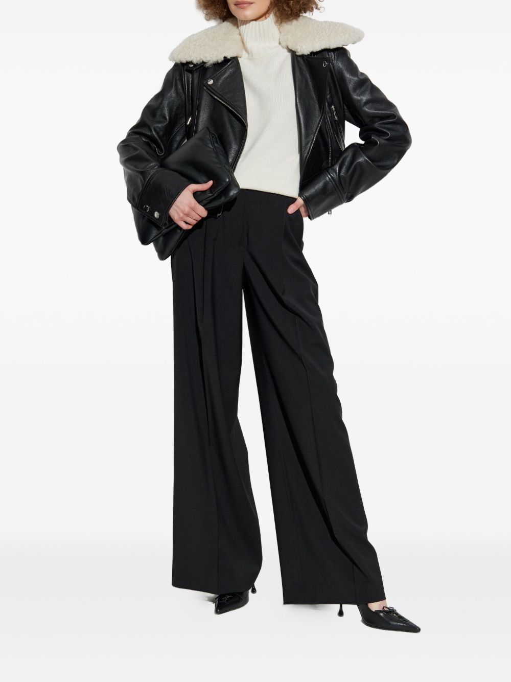 MAX MARA High Neck Cashmere Turtle Sweater