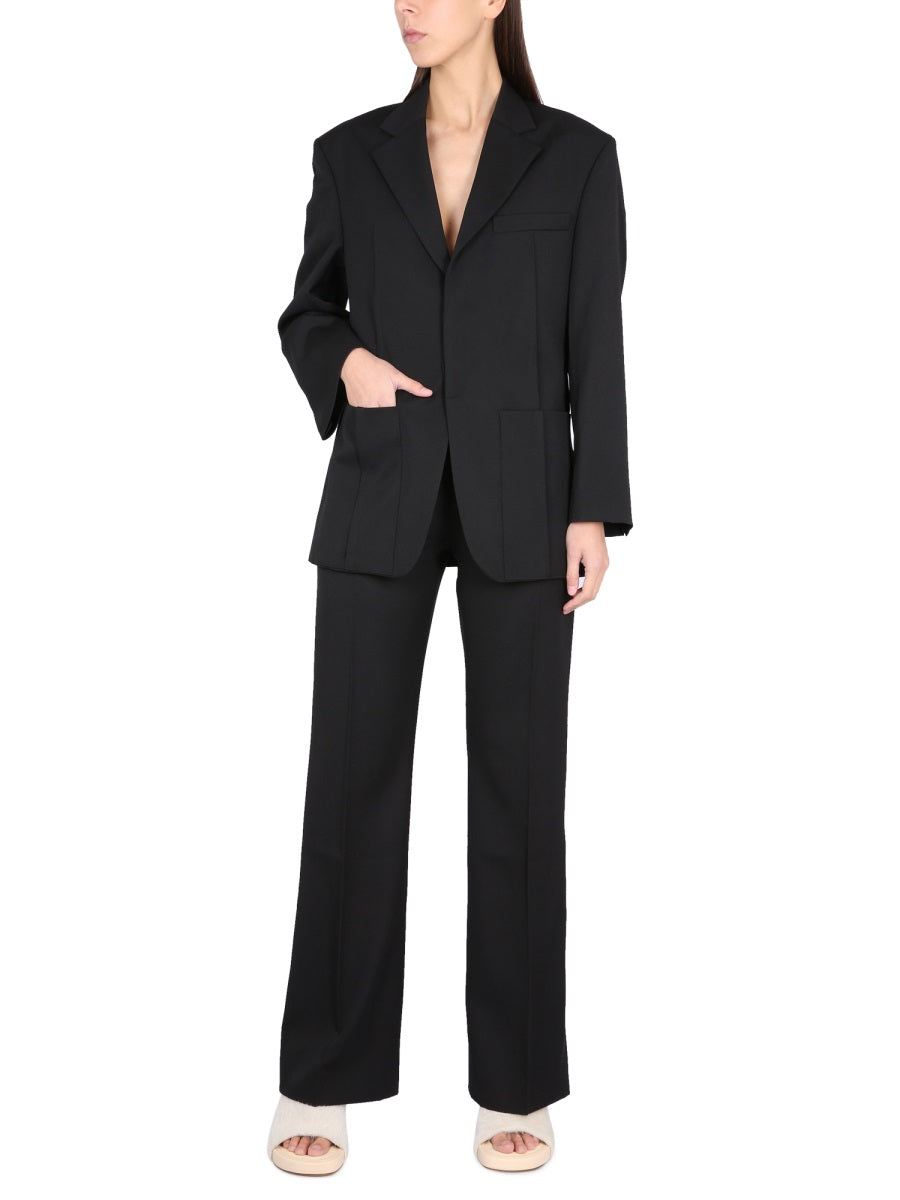 JACQUEMUS Notched Lapel Tailored Jacket for Women