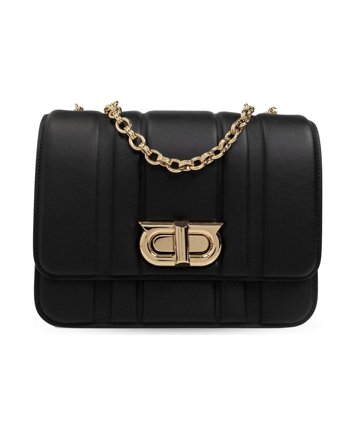 Ferragamo Mini Leather Crossbody Bag for Women - FW24 Collection