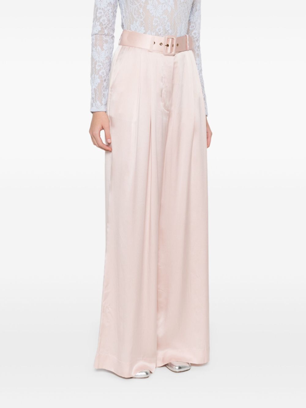 ZIMMERMANN Silk Palazzo Pants