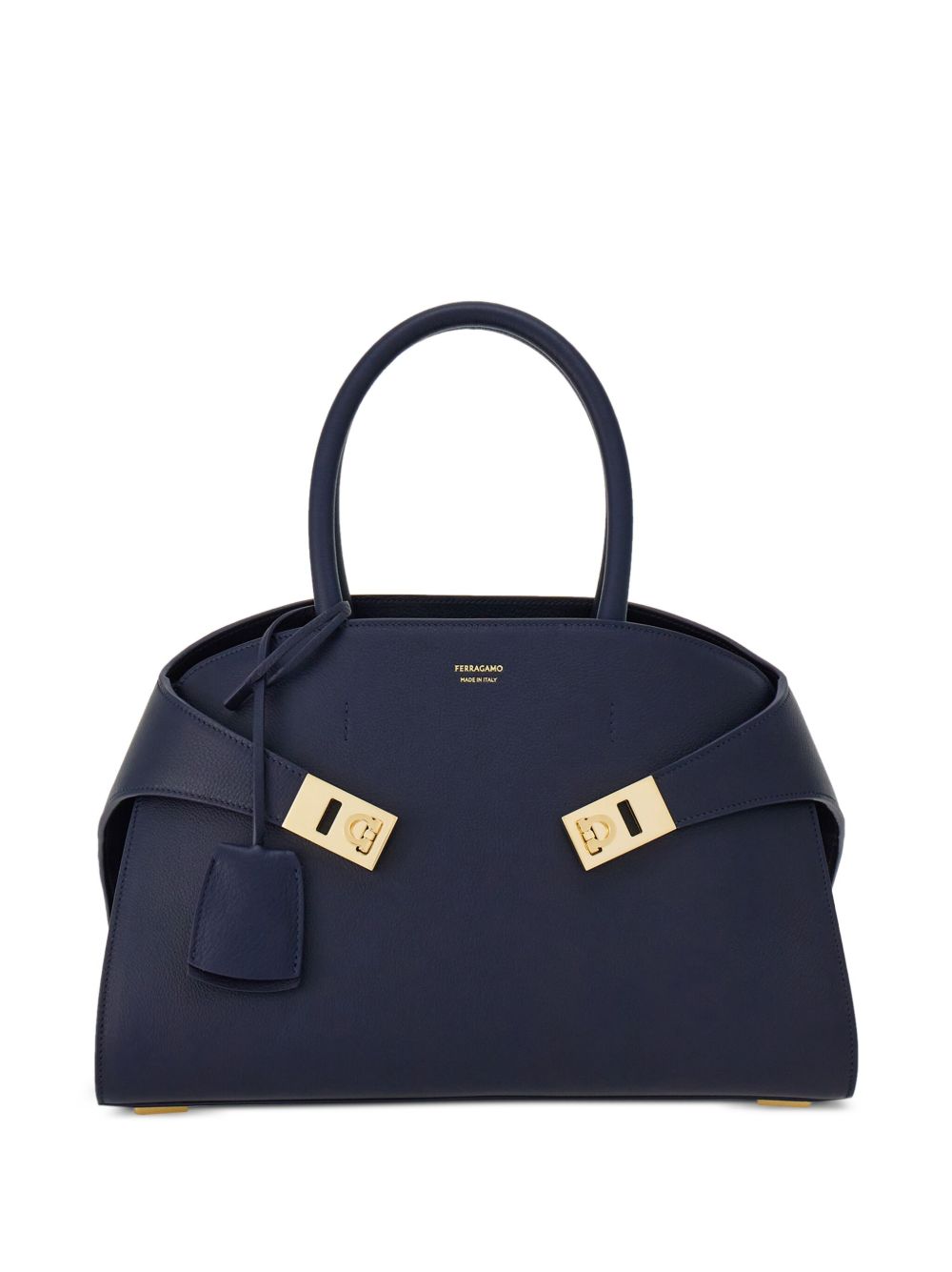 Ferragamo Mini Leather Tote Handbag