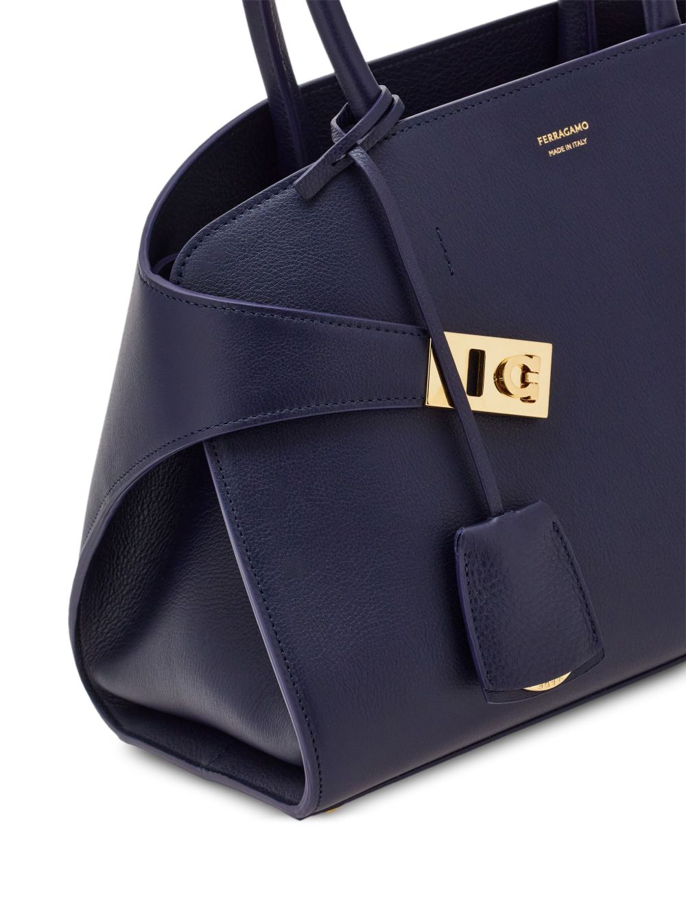 Ferragamo Mini Leather Tote Handbag