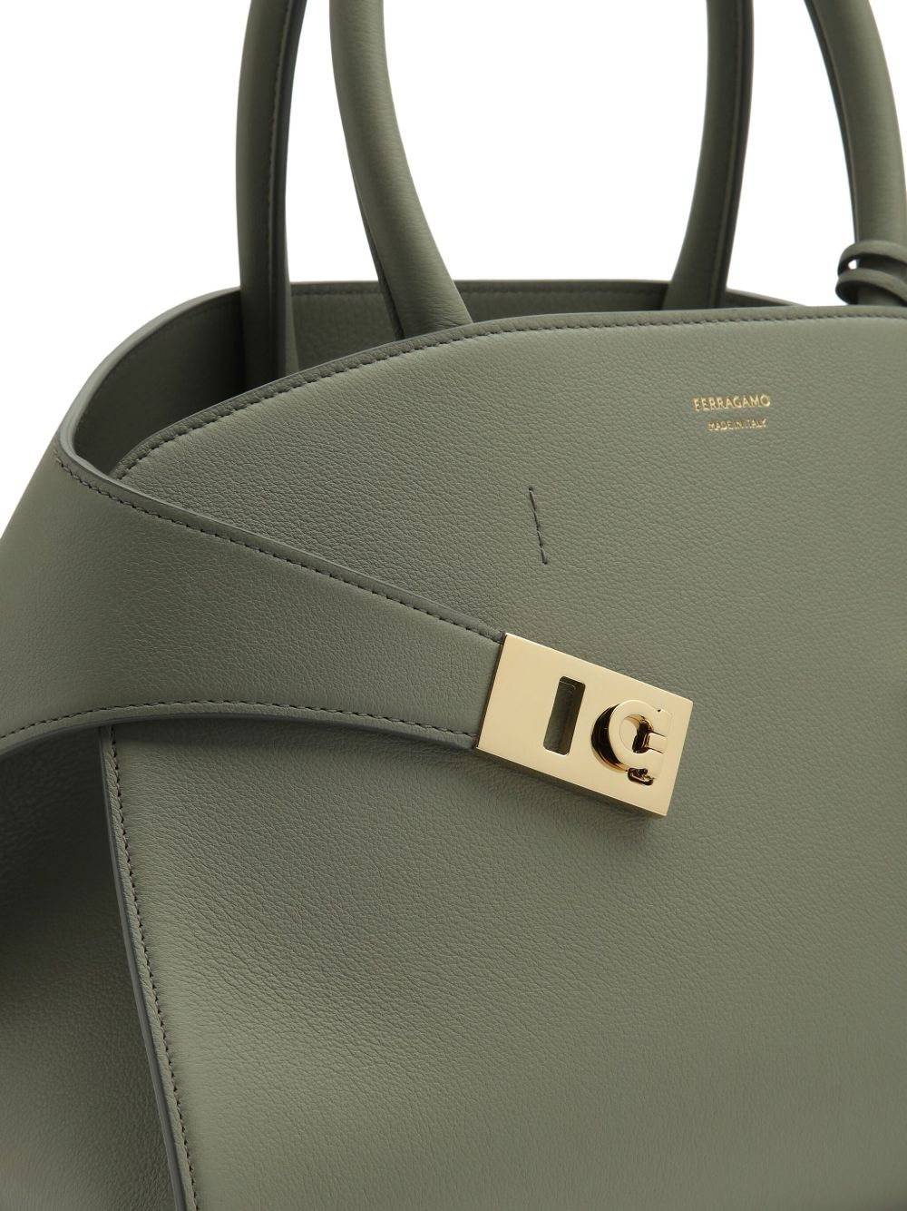 Ferragamo Mini Leather Tote Handbag