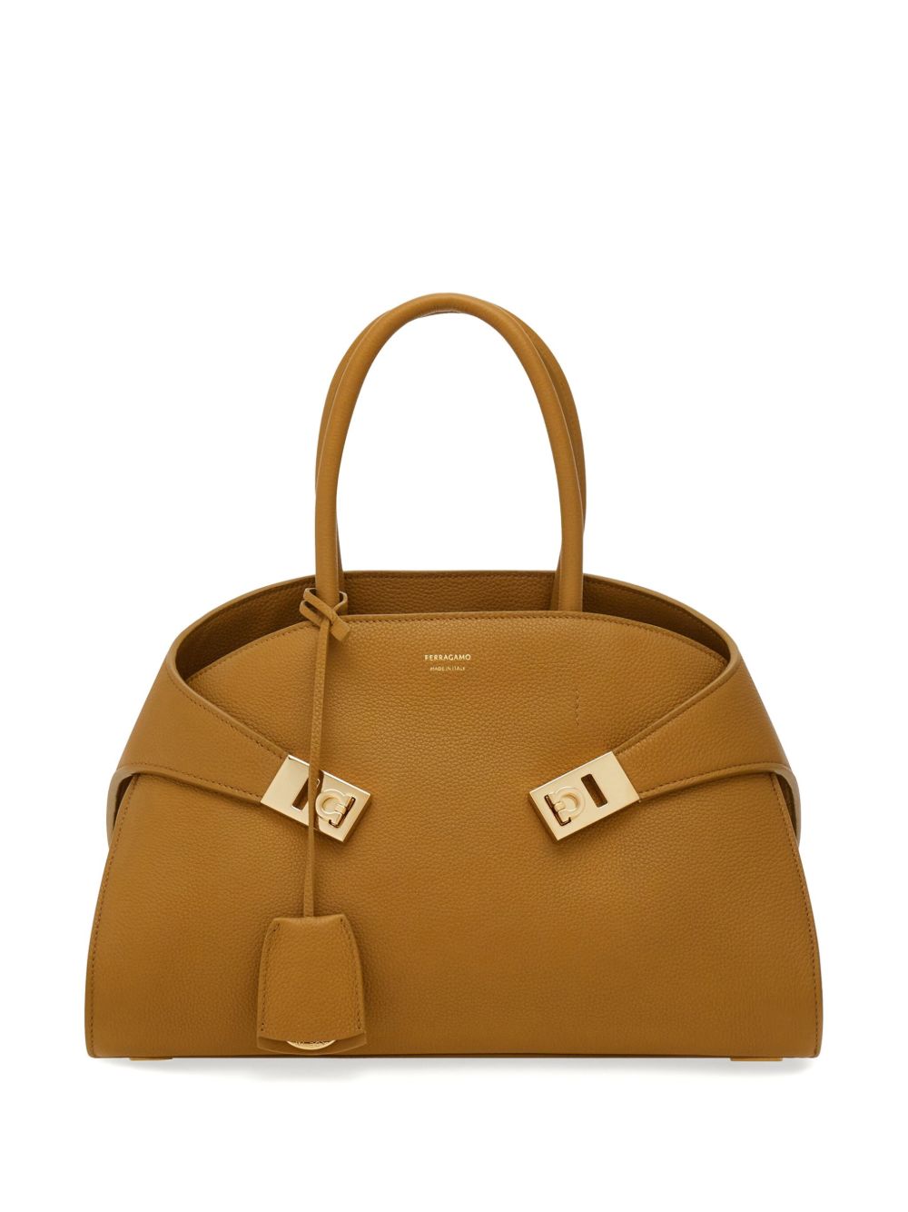 Ferragamo Hug Mini Leather Tote Handbag