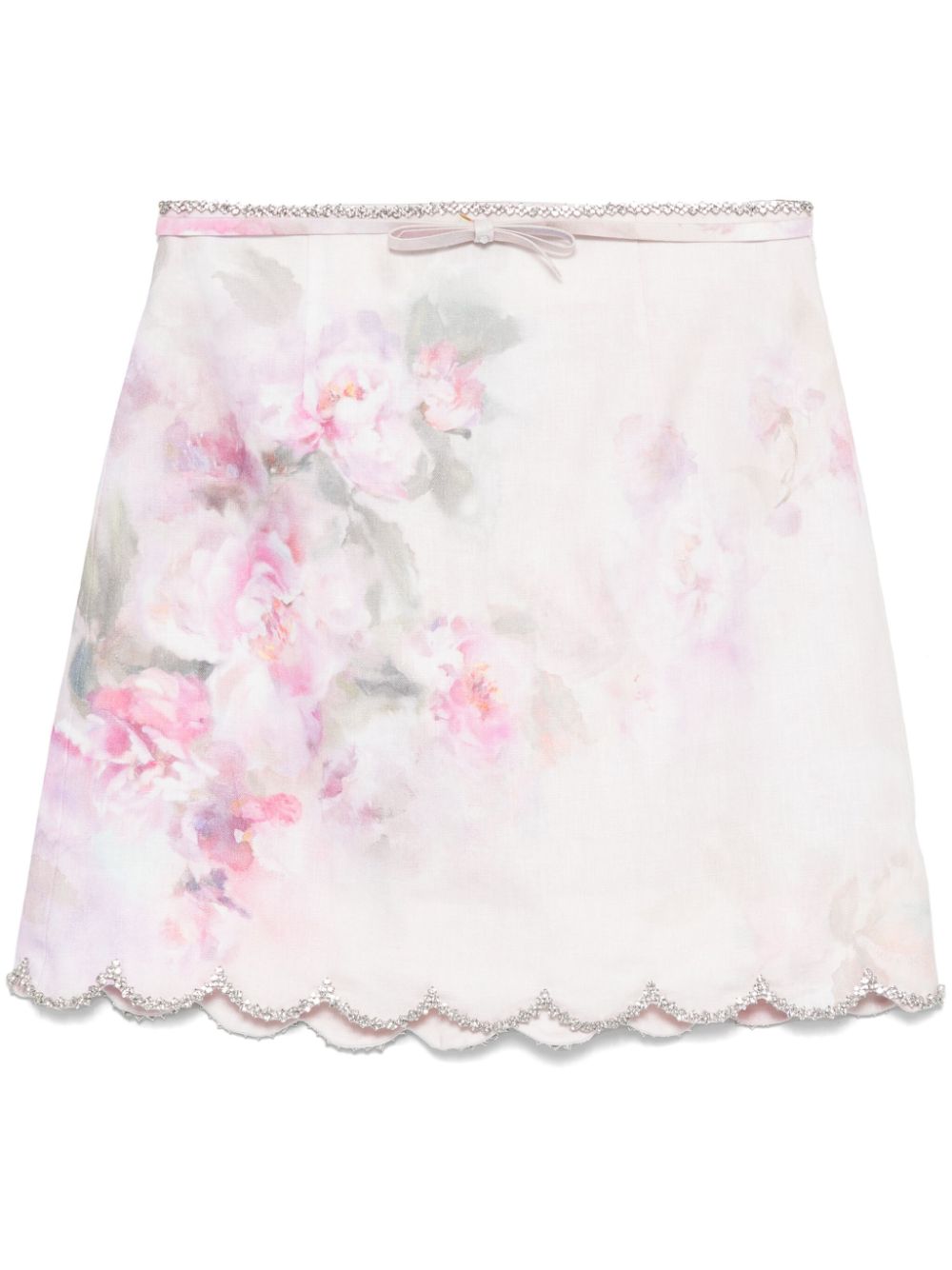 ZIMMERMANN Conscious Linen Mini Skirt