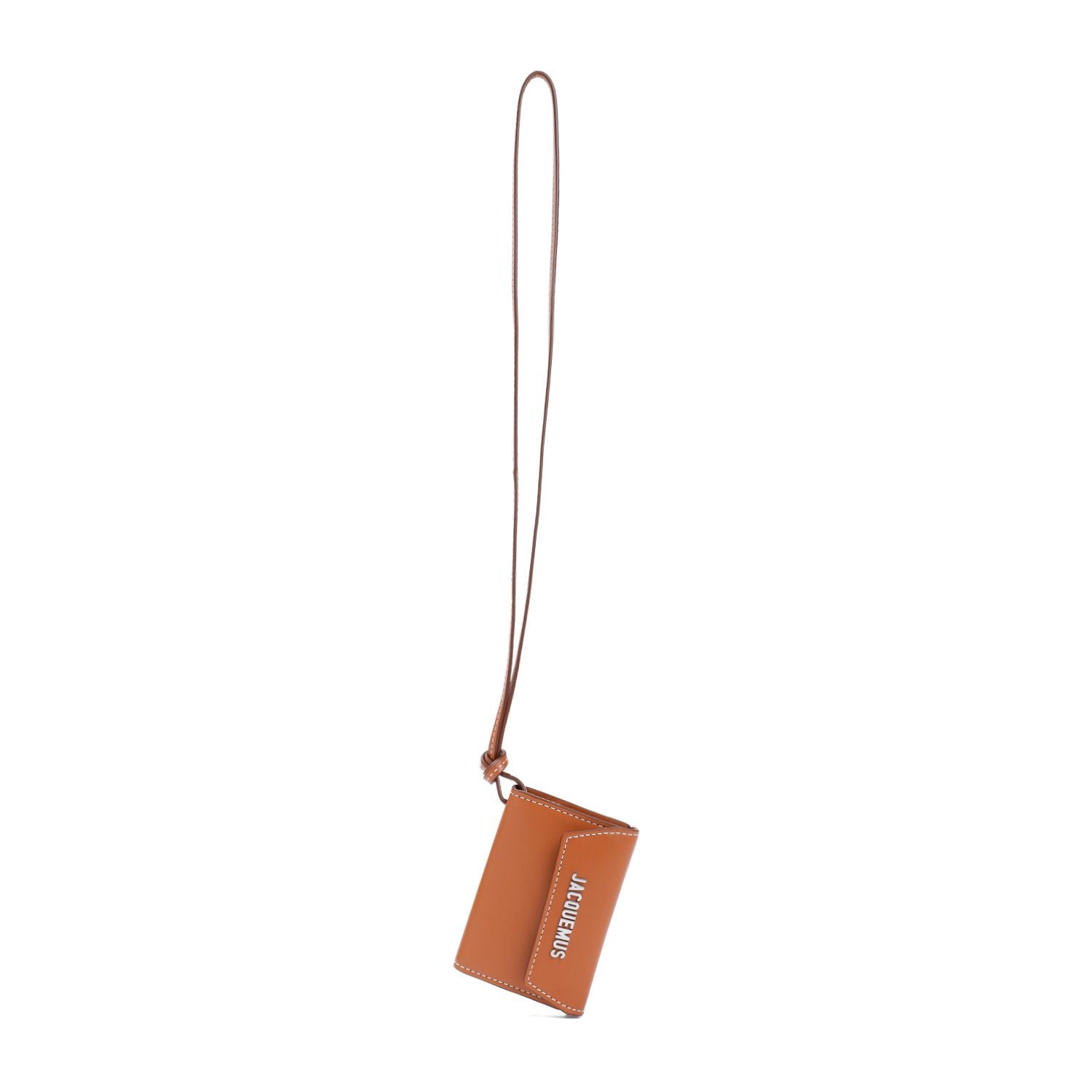 JACQUEMUS Mini Leather Crossbody Wallet