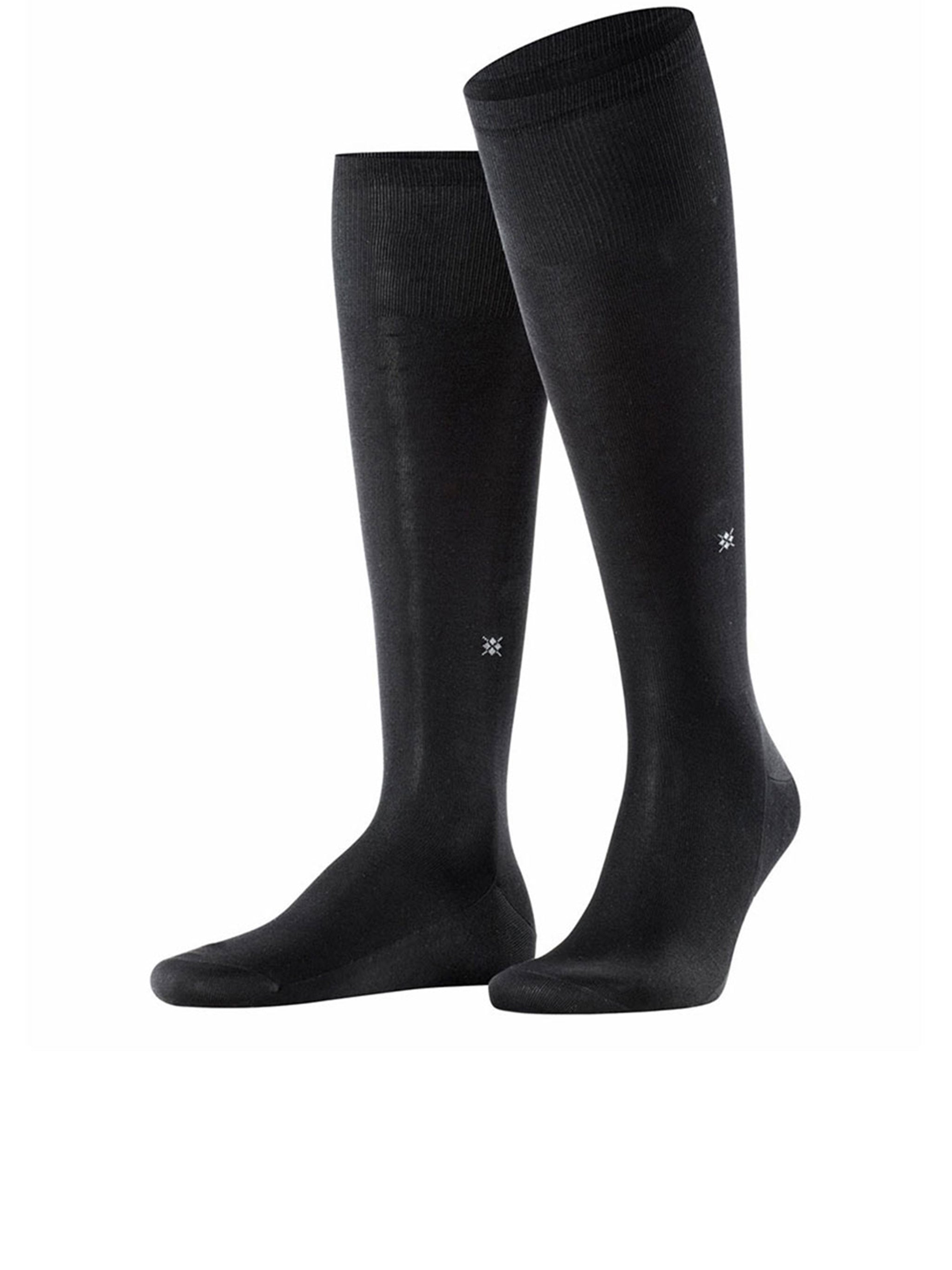 BURLINGTON Knee-High Cotton Socks for Men