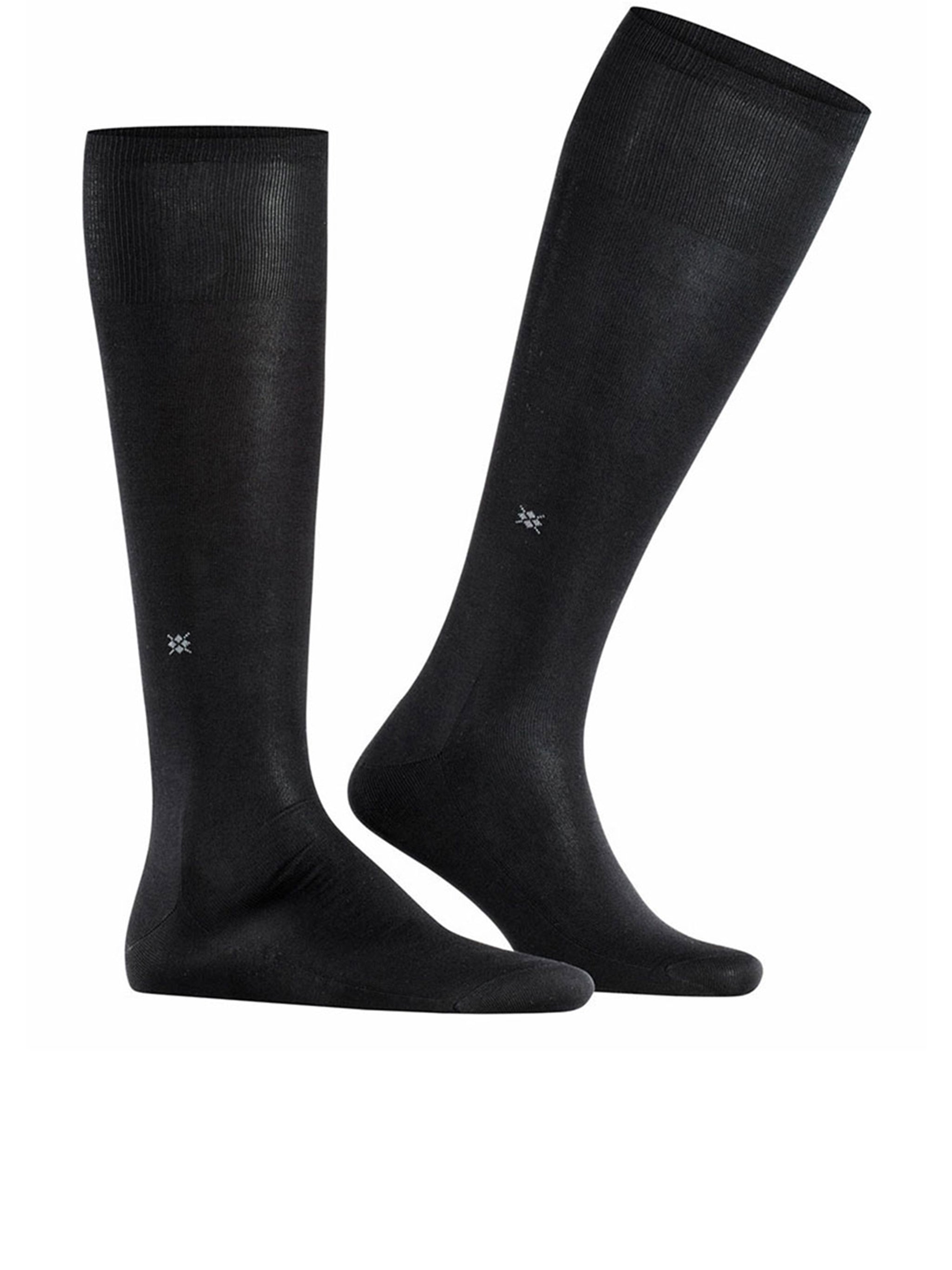 BURLINGTON Knee-High Cotton Socks for Men