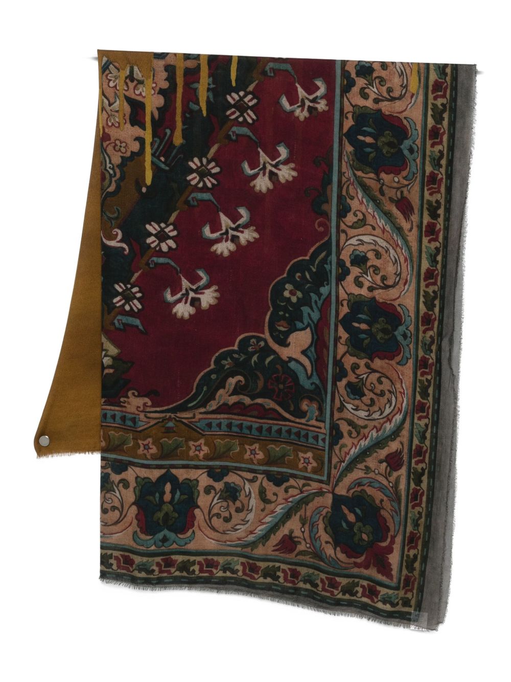 FALIERO SARTI Carpet Print Stole