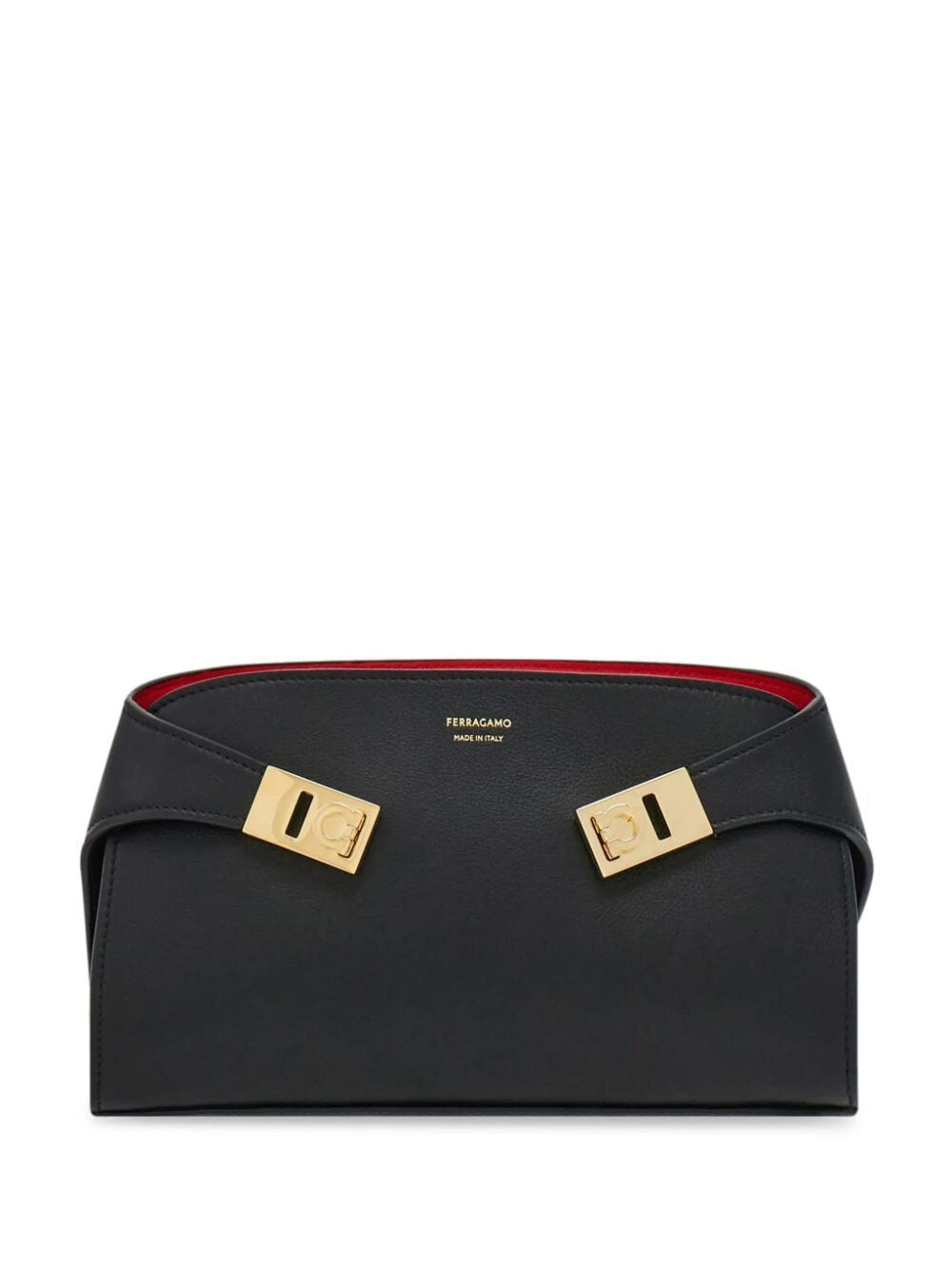 Ferragamo Mini Leather Pouch Handbag