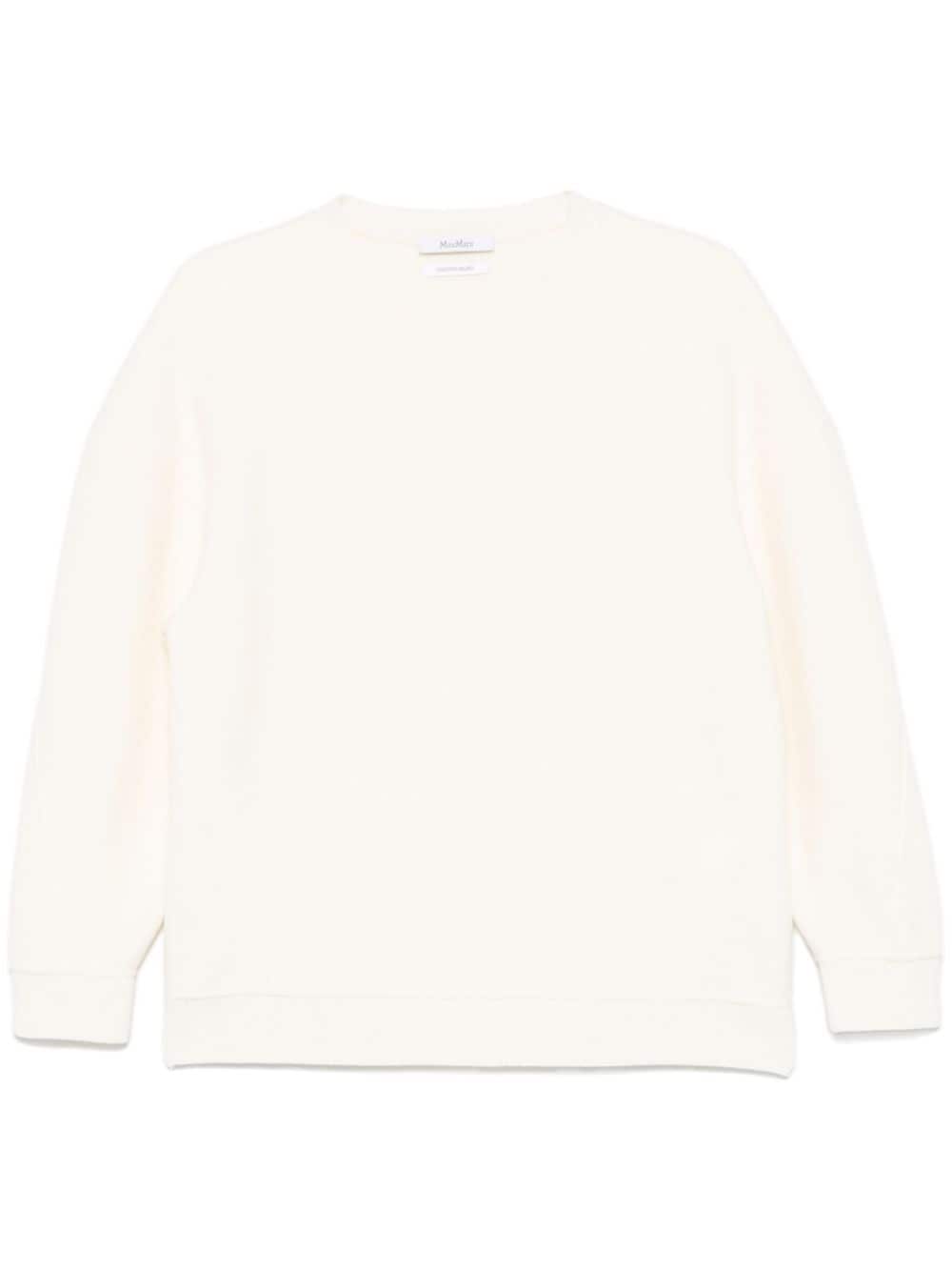 MAX MARA Wool Cashmere Blend Crewneck Sweater