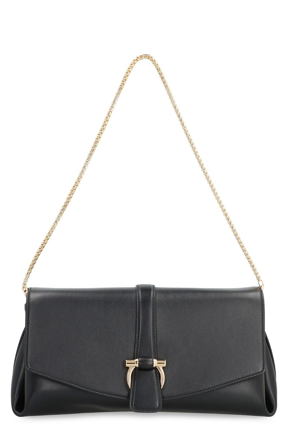 Ferragamo Mini Leather Crossbody Handbag - 31cm x 16cm x 11cm