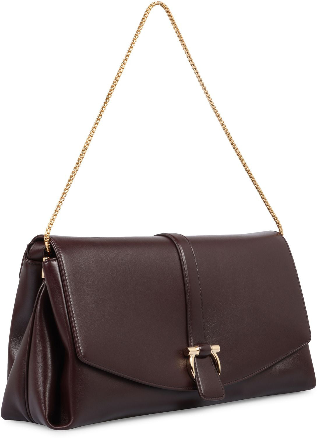 Ferragamo Mini Leather Crossbody Handbag - 38 cm Width