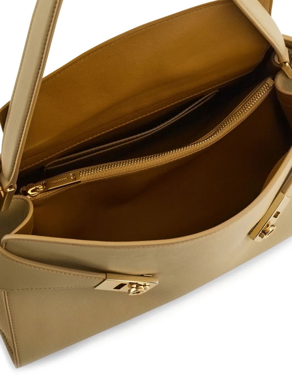 Ferragamo Medium Bicolor Shoulder Handbag