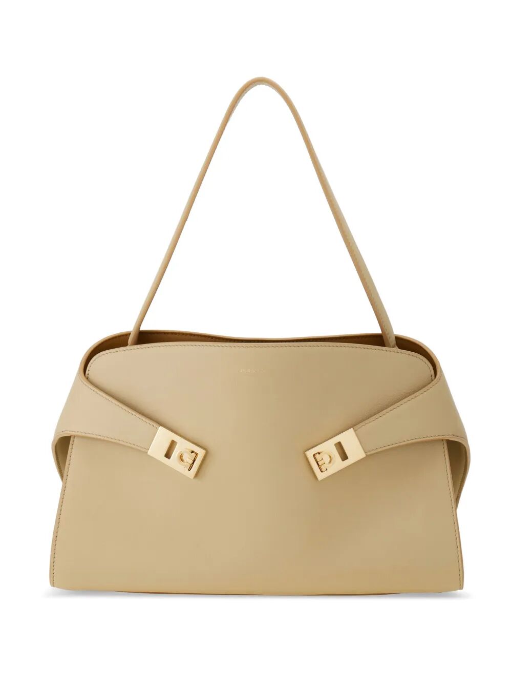 Ferragamo Medium Bicolor Shoulder Handbag